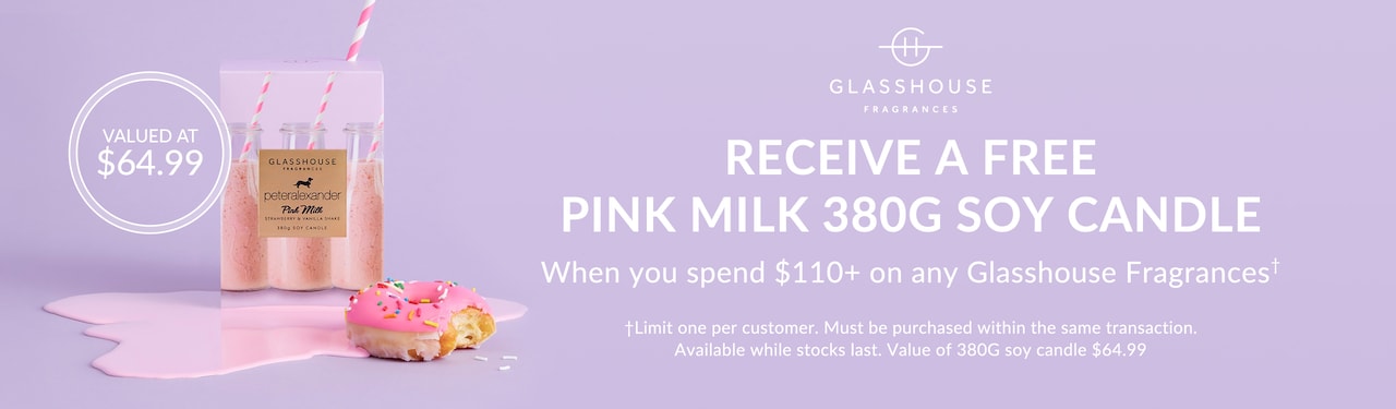 Glasshouse Fragrances Promotion