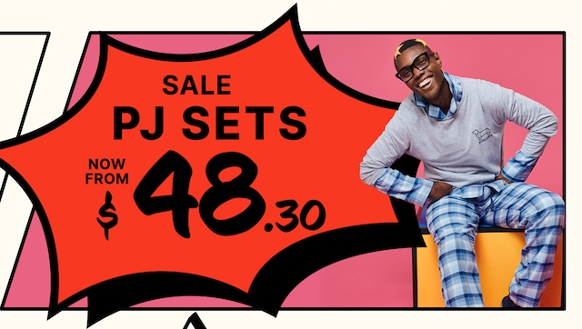 Sale PJ Sets from $48.30