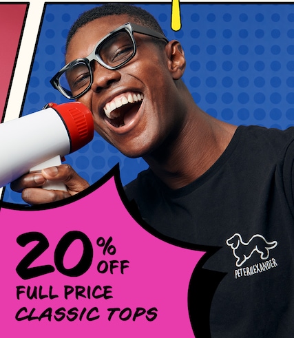 20% Off Full Range Classic Tops