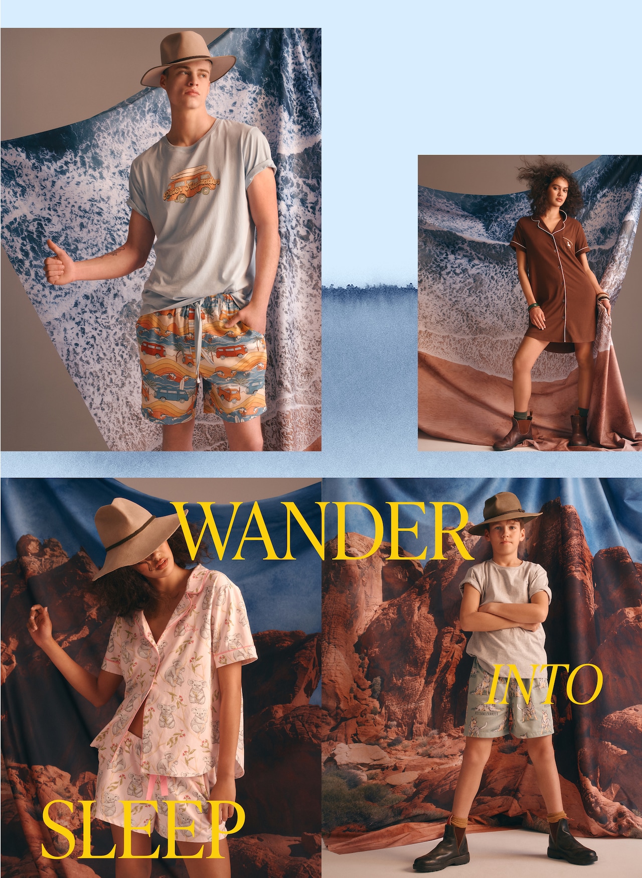 Wander into sleep