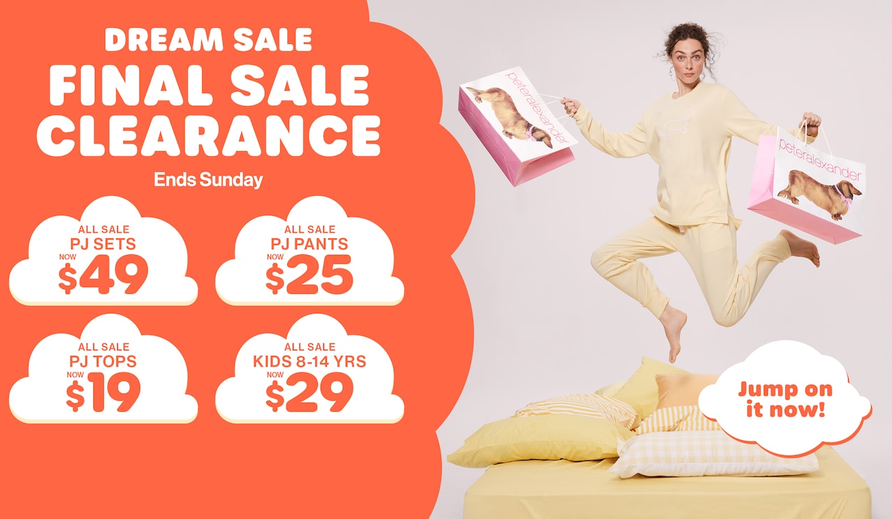 Dream Sale. Final Sale Clerance. Ends Sunday