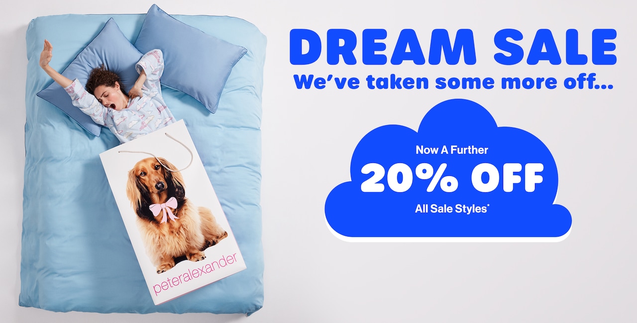 Dream Sale. We've taken some more off. Now a further 30% Off. All Sale Styles.