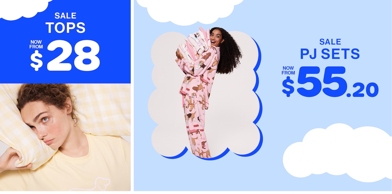 Sale Tops and PJ Sets