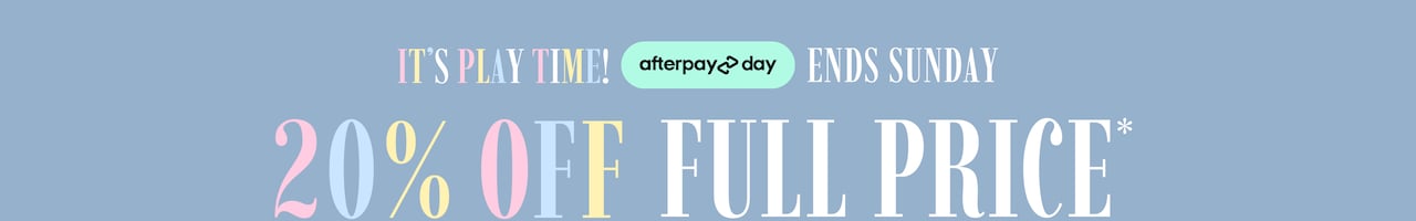 20% Off Full Price