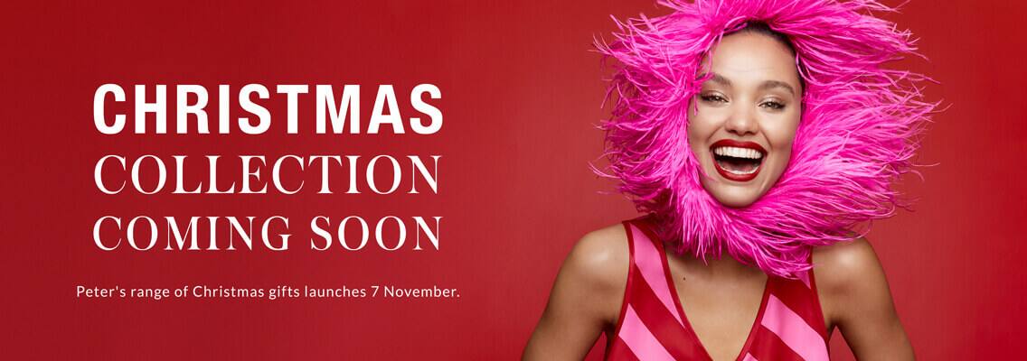 Christmas Collection Coming Soon - Peter's range of Christmas gifts launches 7 November.