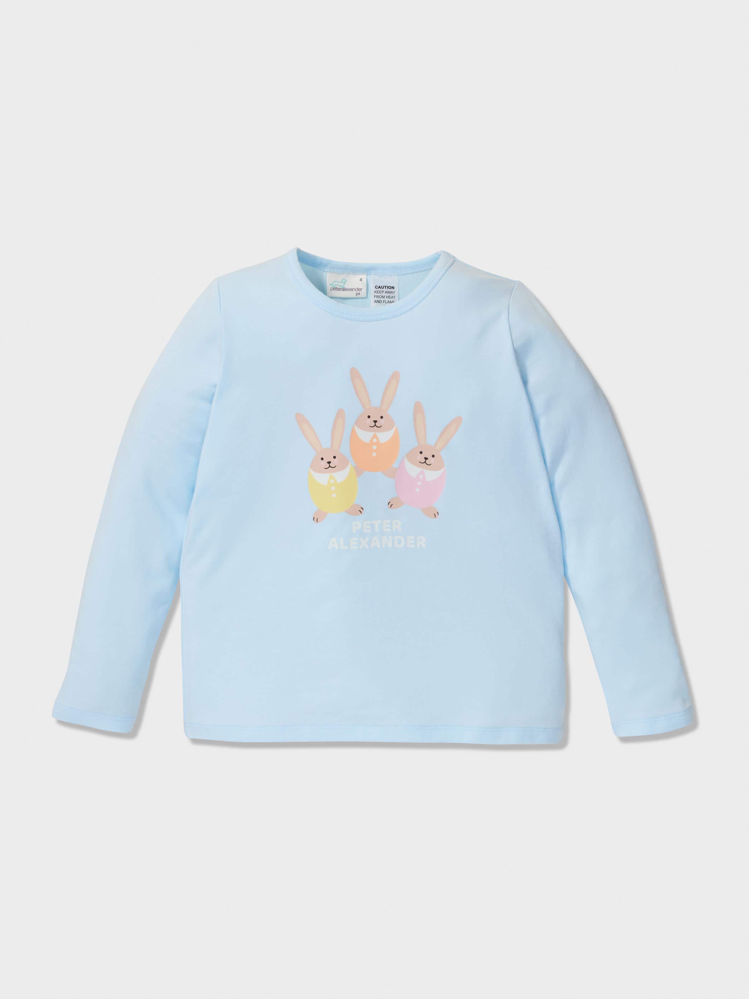 Image for Jnr Girls Pastel Bunny Pj Set from Peter Alexander