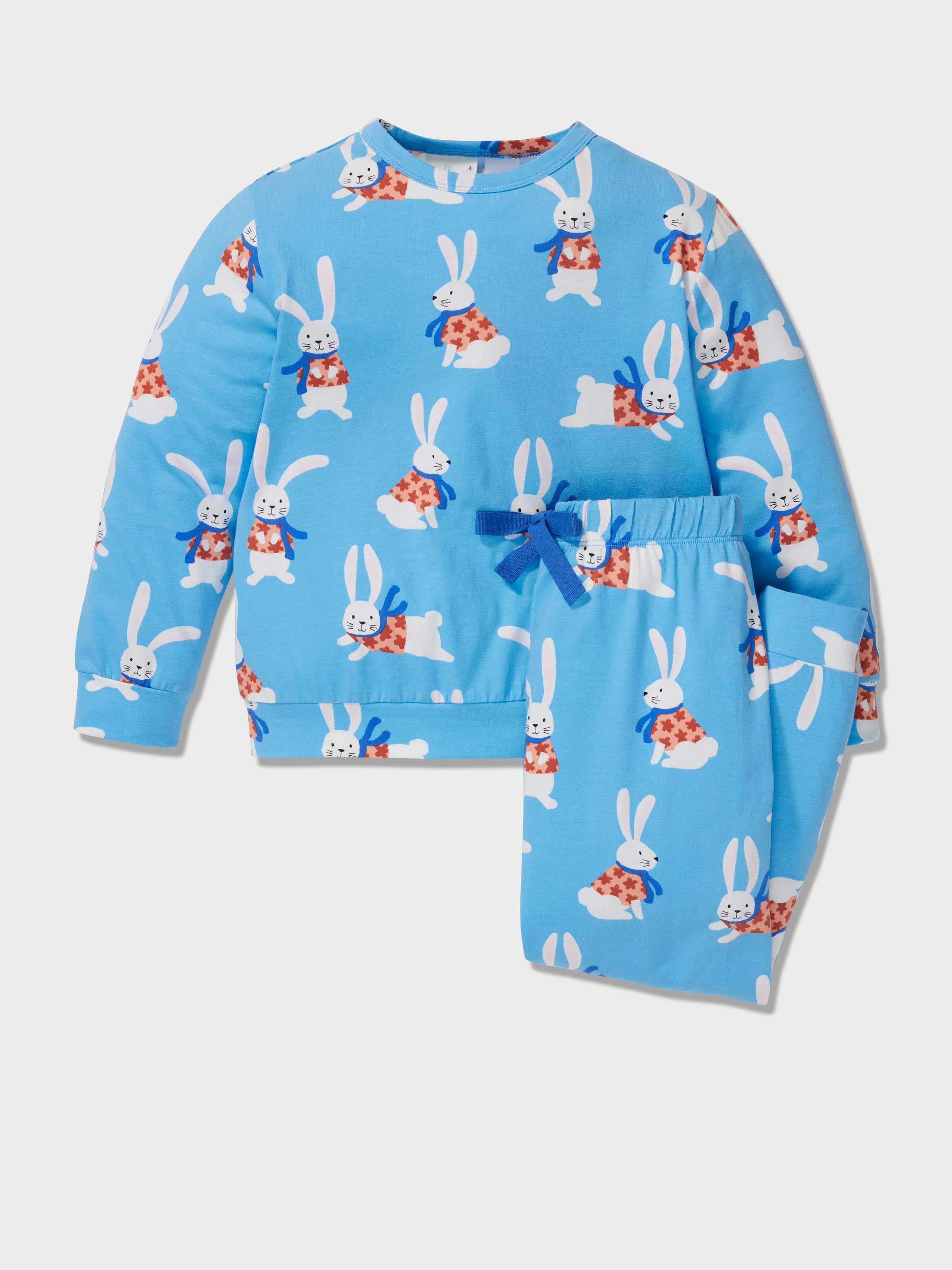 Image for Jnr Kids Scarf Bunny Pj Set from Peter Alexander