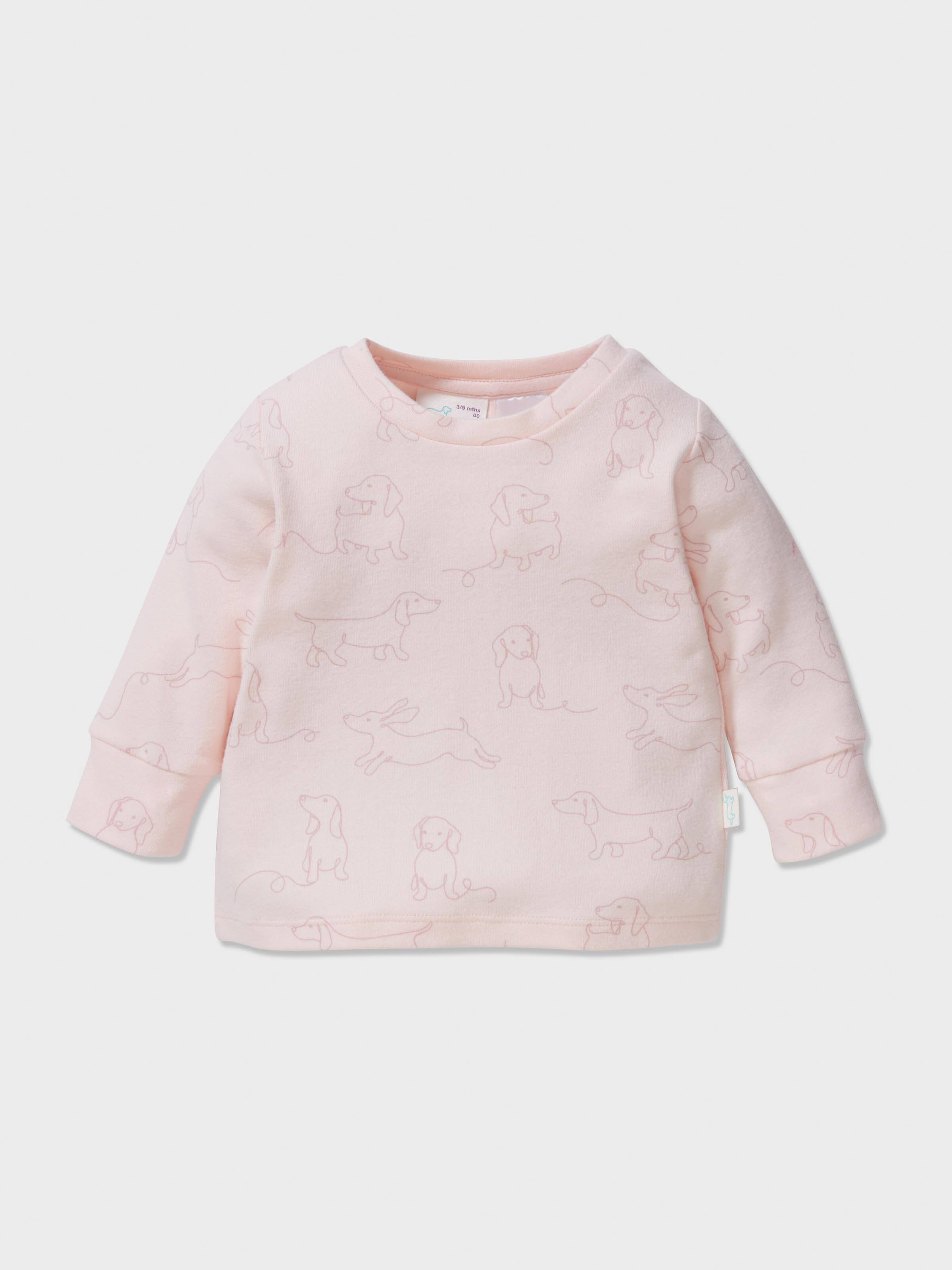 Image for Baby Organic Penny Pink Pj Set from Peter Alexander