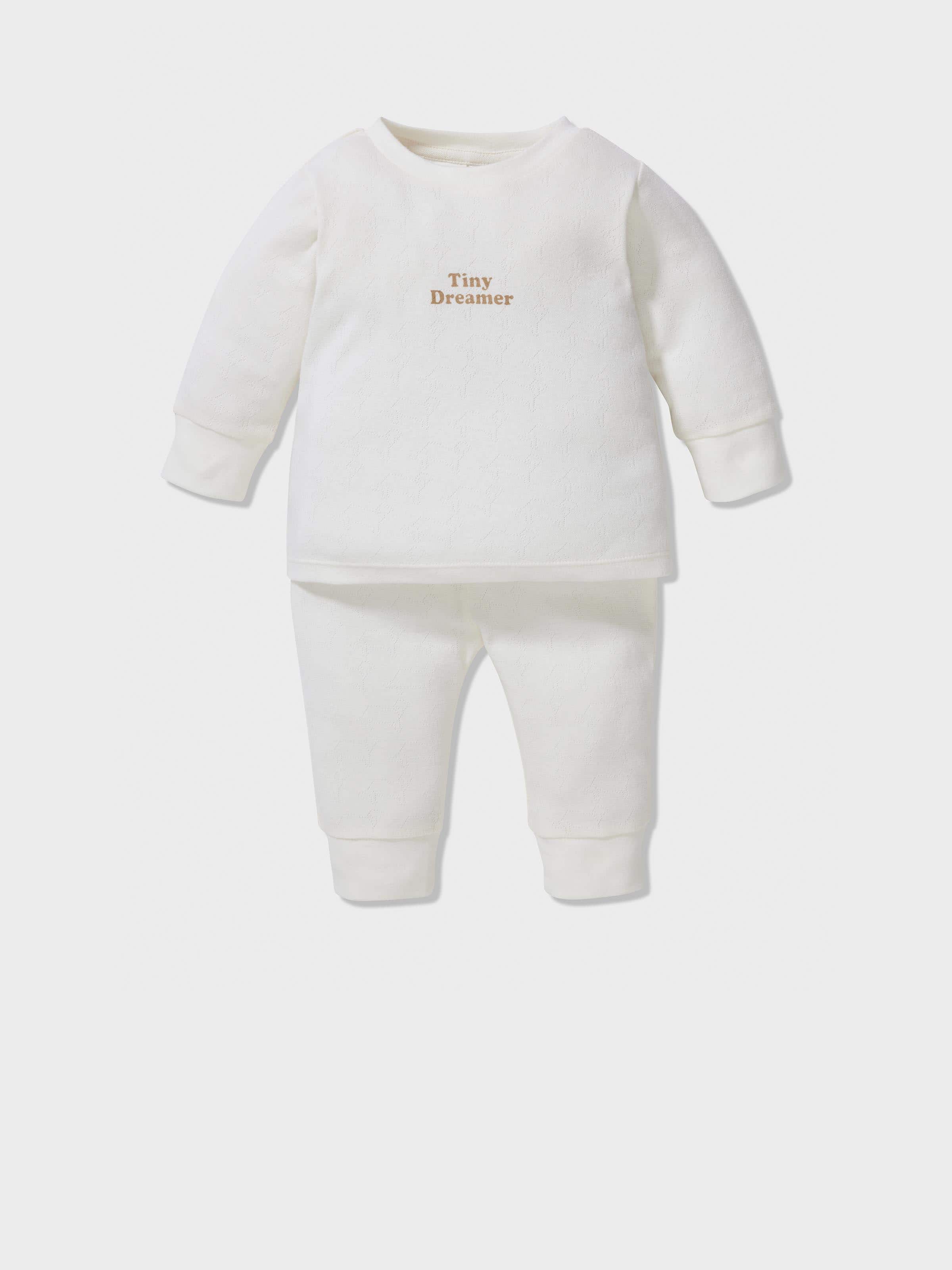 Baby Organic Penny Print Pj Set