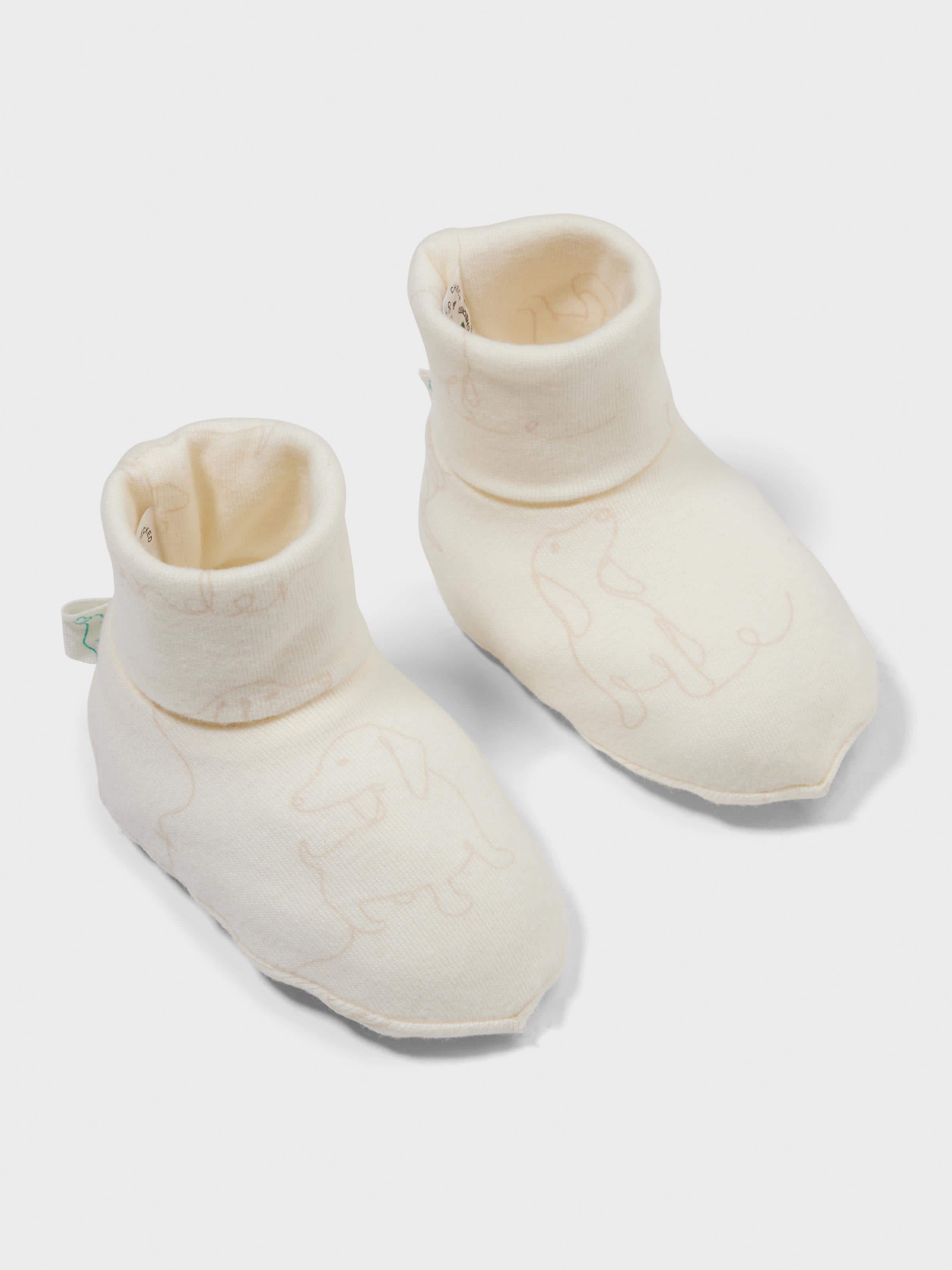 Image for Baby Organic Penny Beanie &amp; Booties Set from Peter Alexander