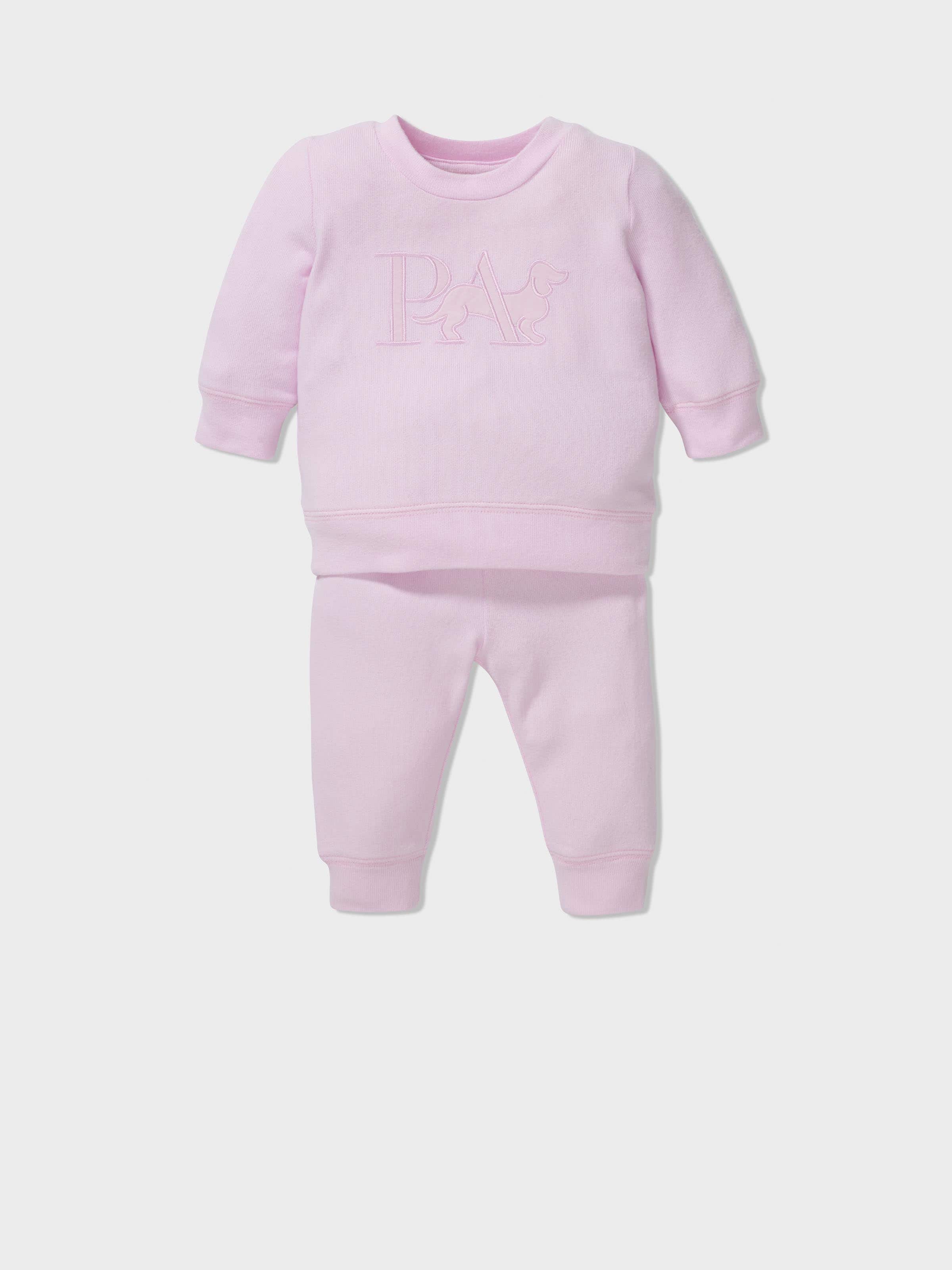 Image for Baby Pink Plush Pj Set from Peter Alexander