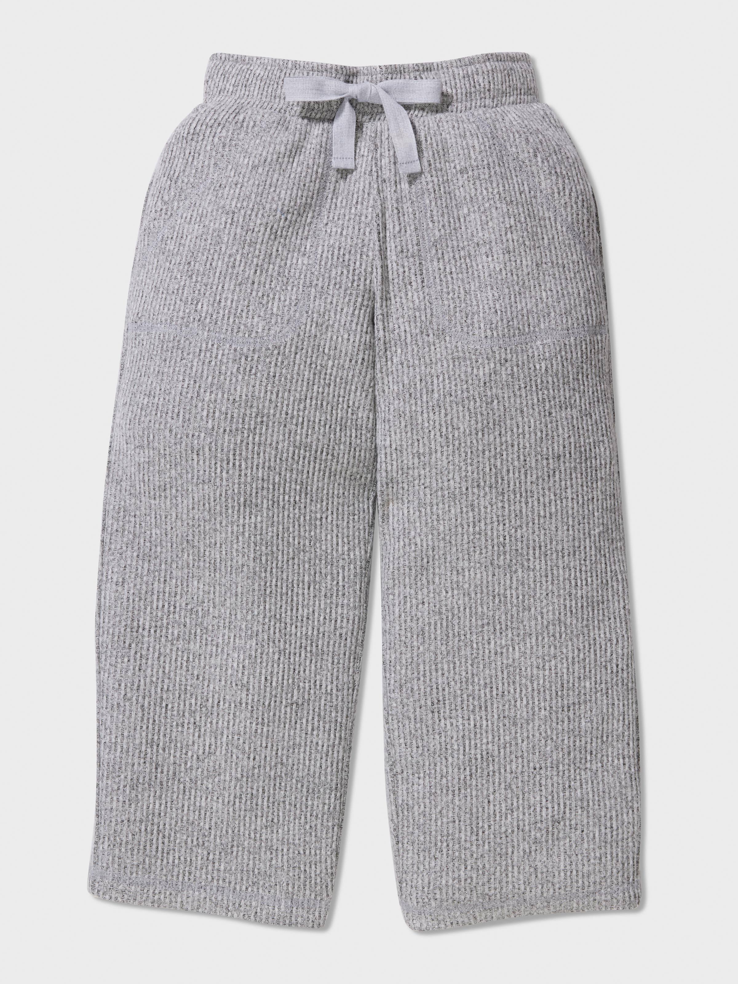 Image for Girls Grey Rib Knit Pj Set from Peter Alexander