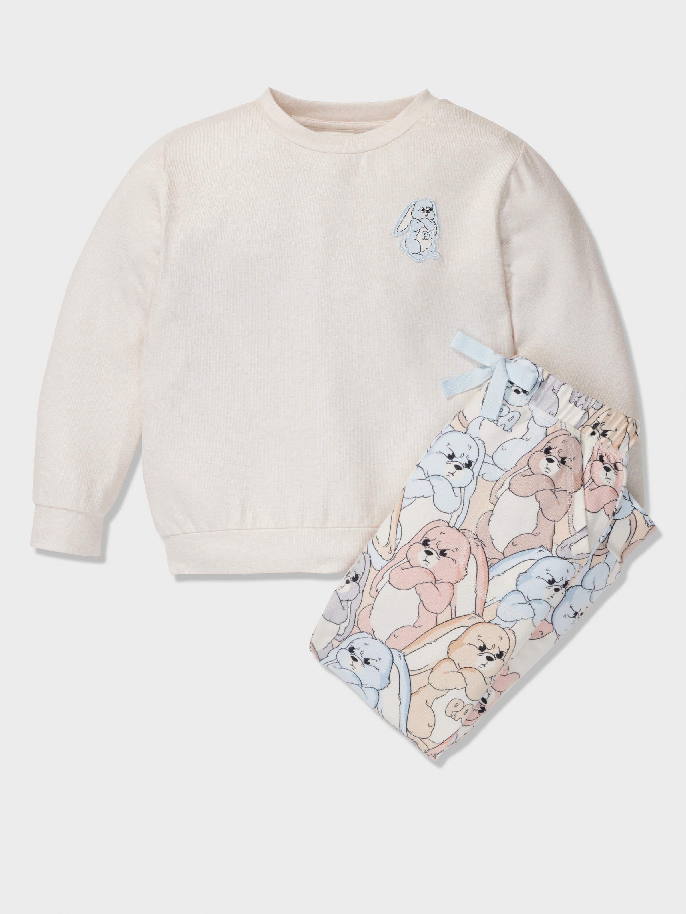Image for Kids Grumpy Bunny Pj Set from Peter Alexander