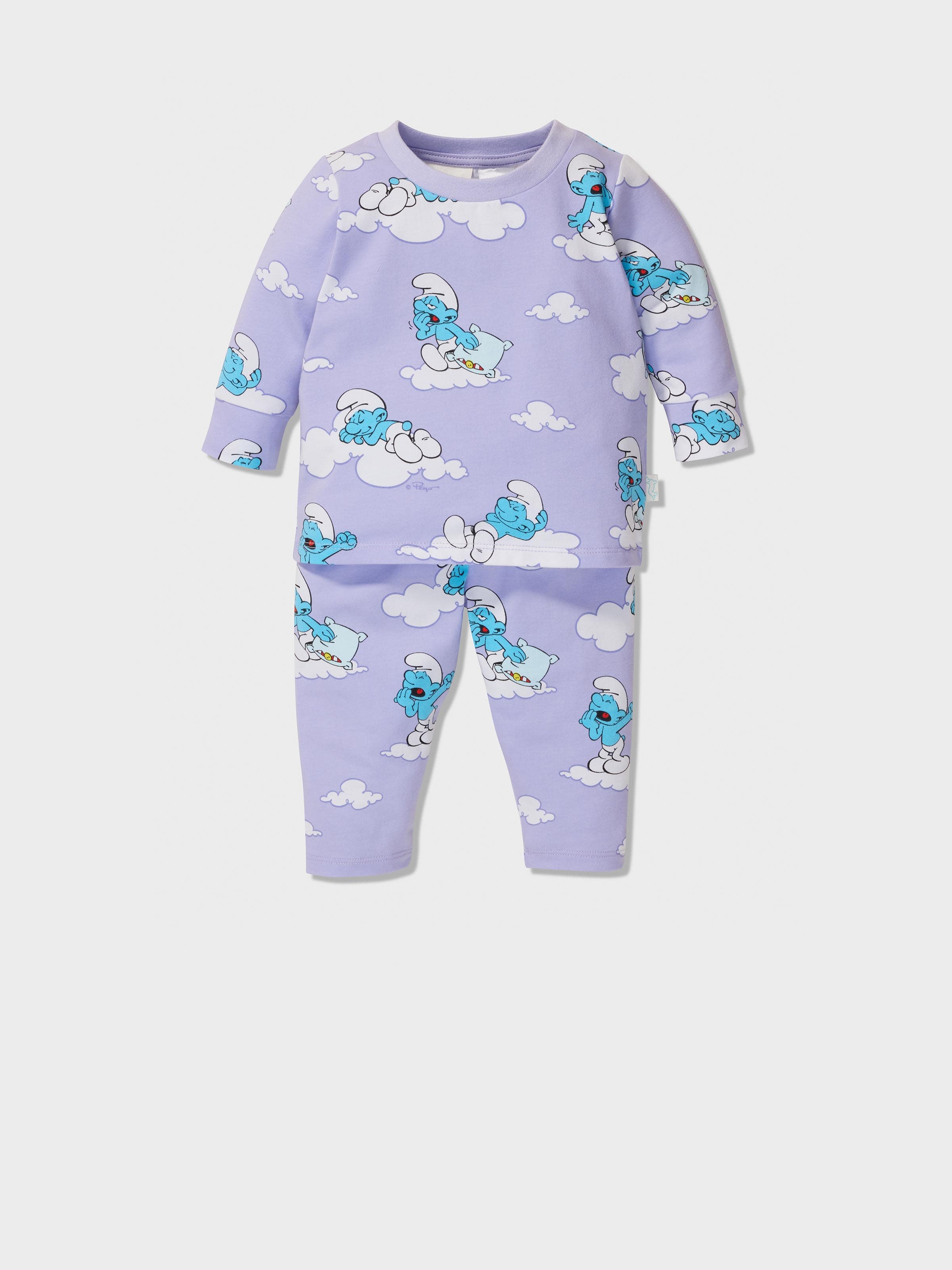 Image for Baby Sleepy Smurf Pj Set from Peter Alexander