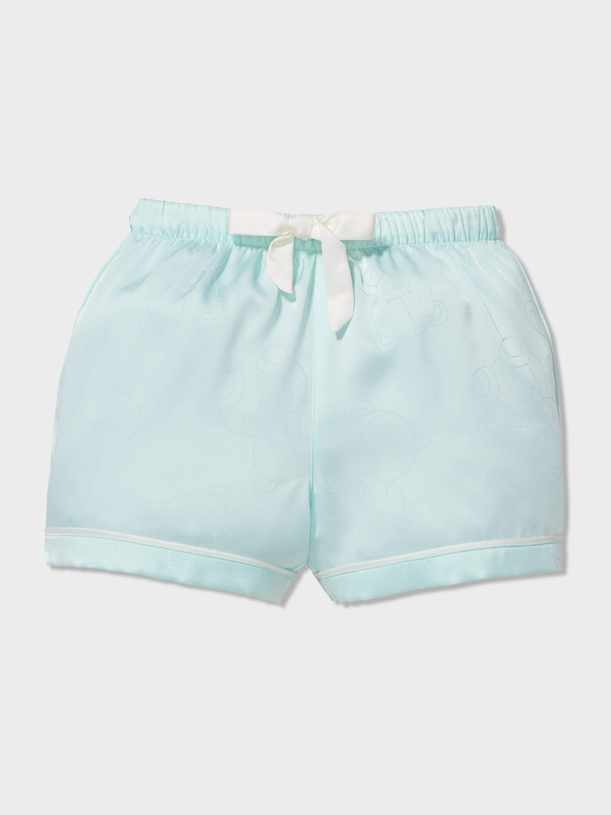 Image for Jnr Girls Teddy Bear Satin Classic Shortie Pj Set from Peter Alexander