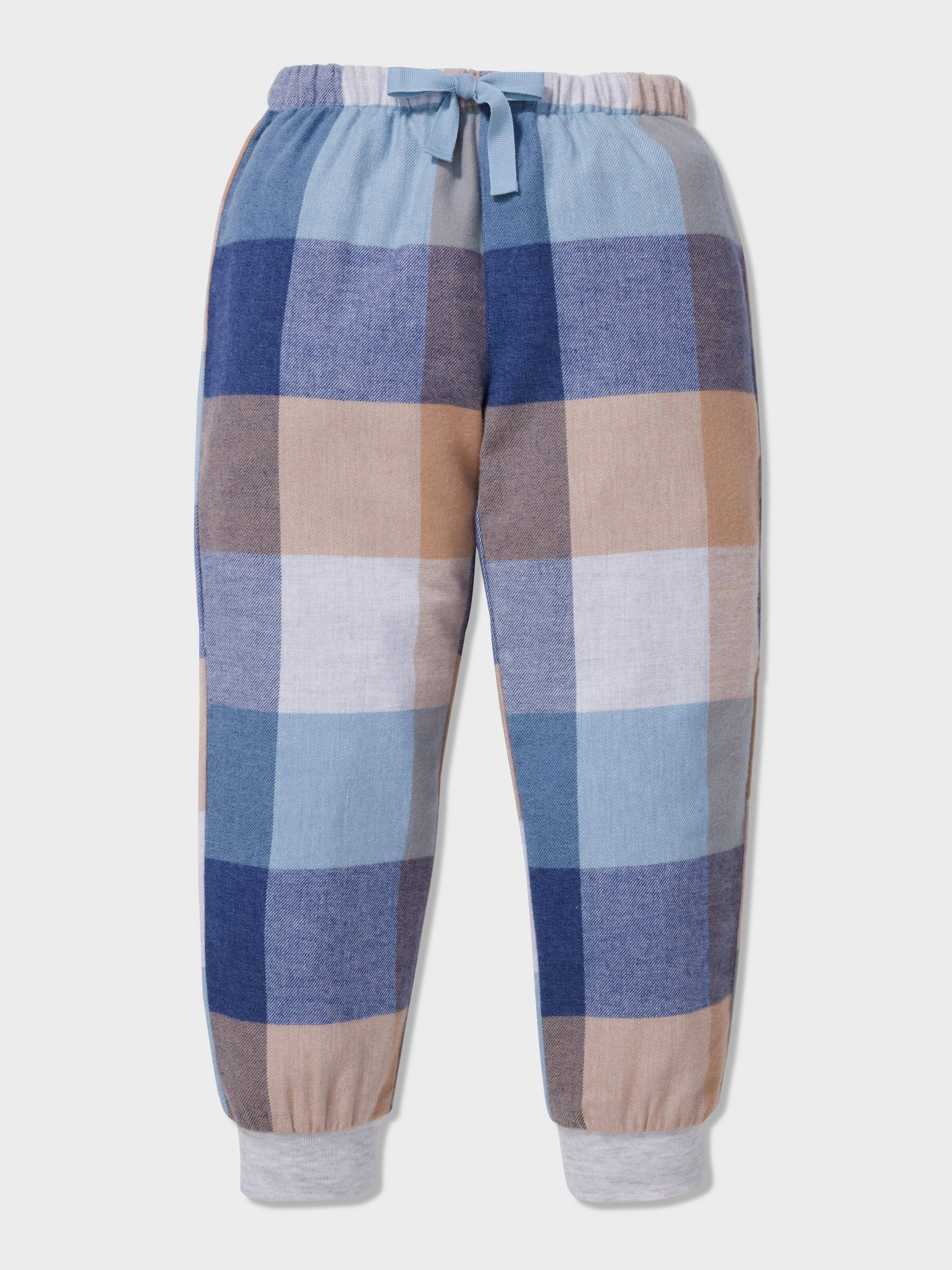 Jnr Boys Buffalo Check Long Pj Set