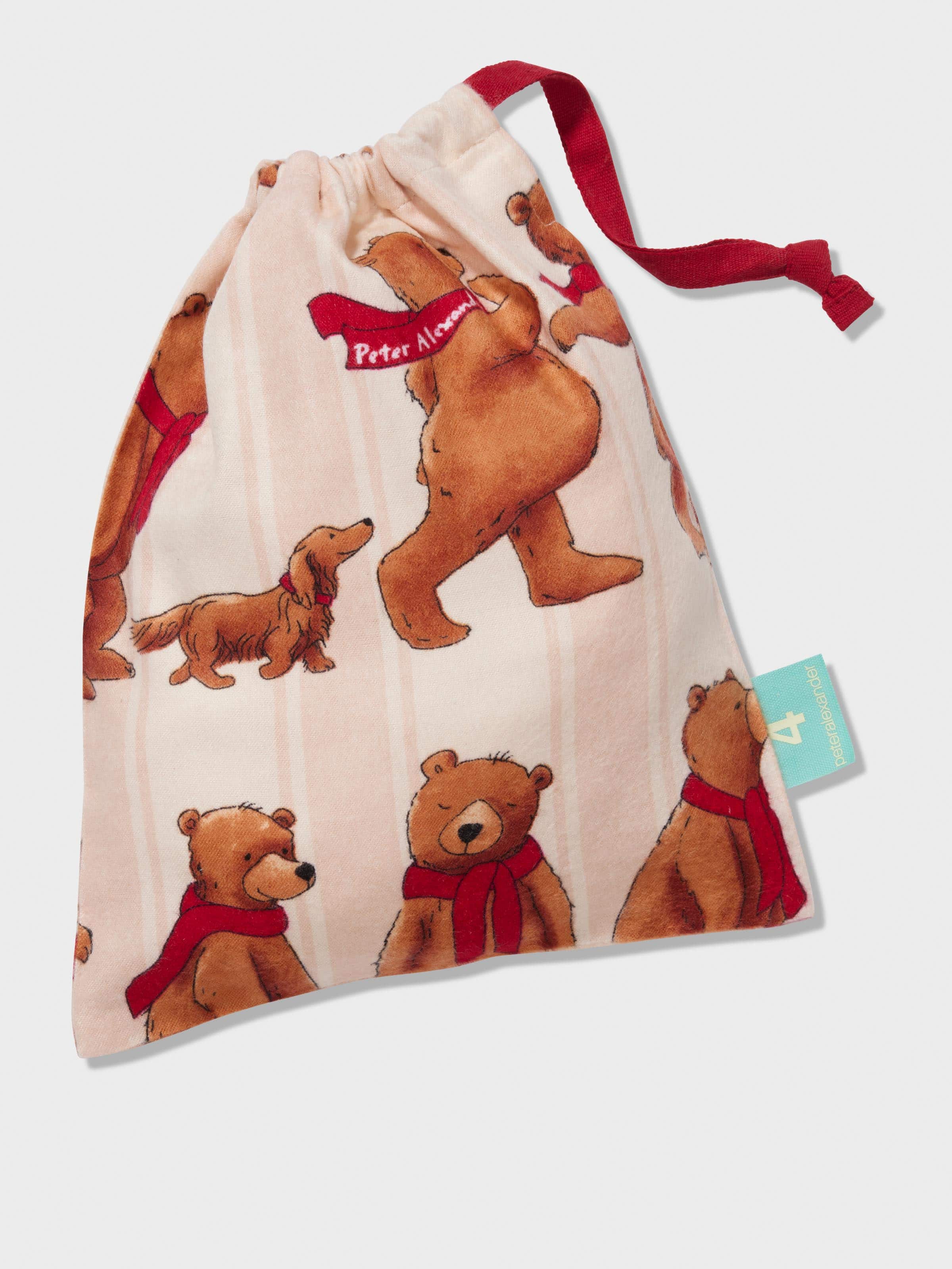 Image for Jnr Kids Bear Cub Long Pj Set from Peter Alexander