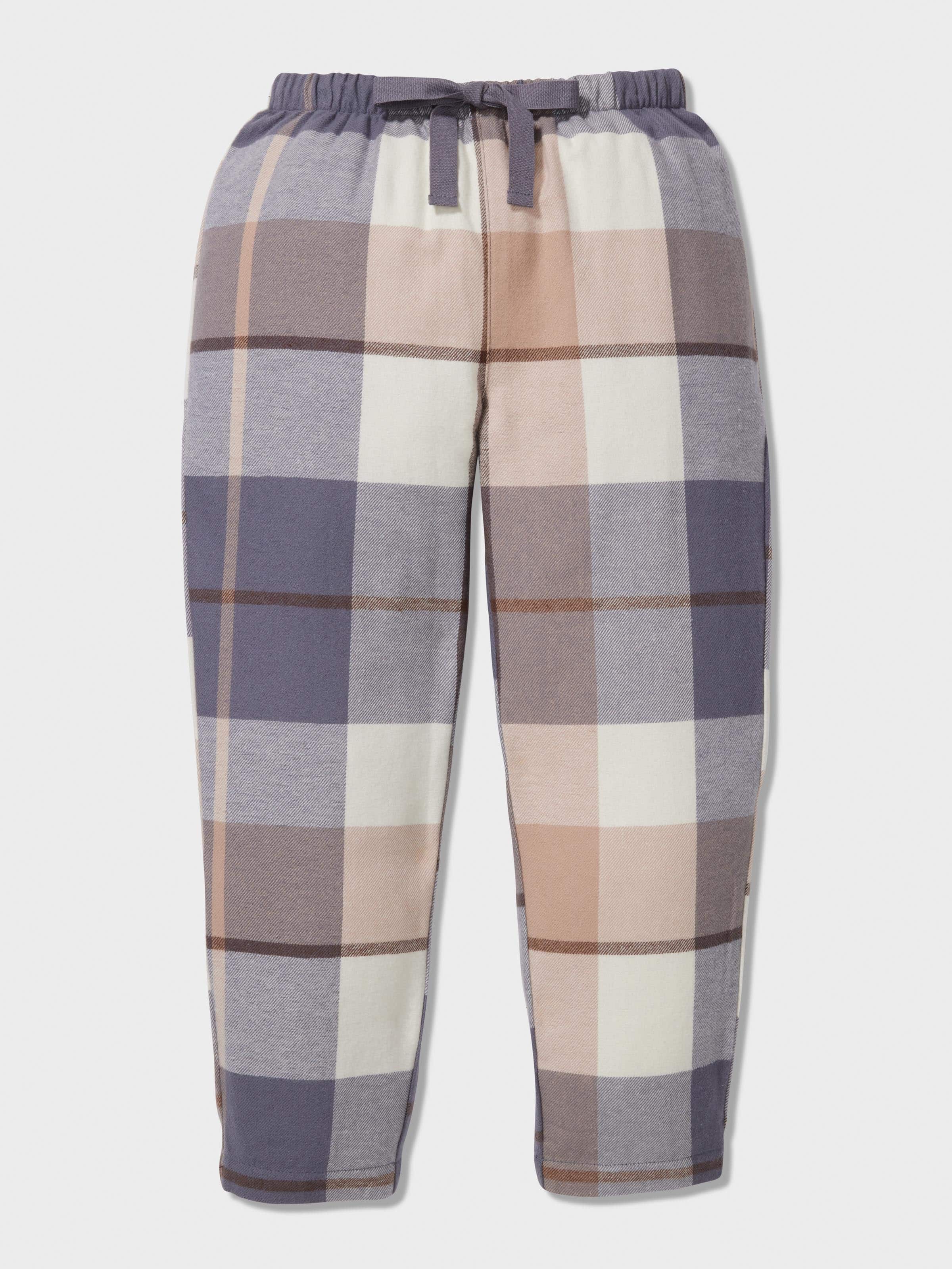 Image for Boys Charcoal Check Classic Long Pj Set from Peter Alexander