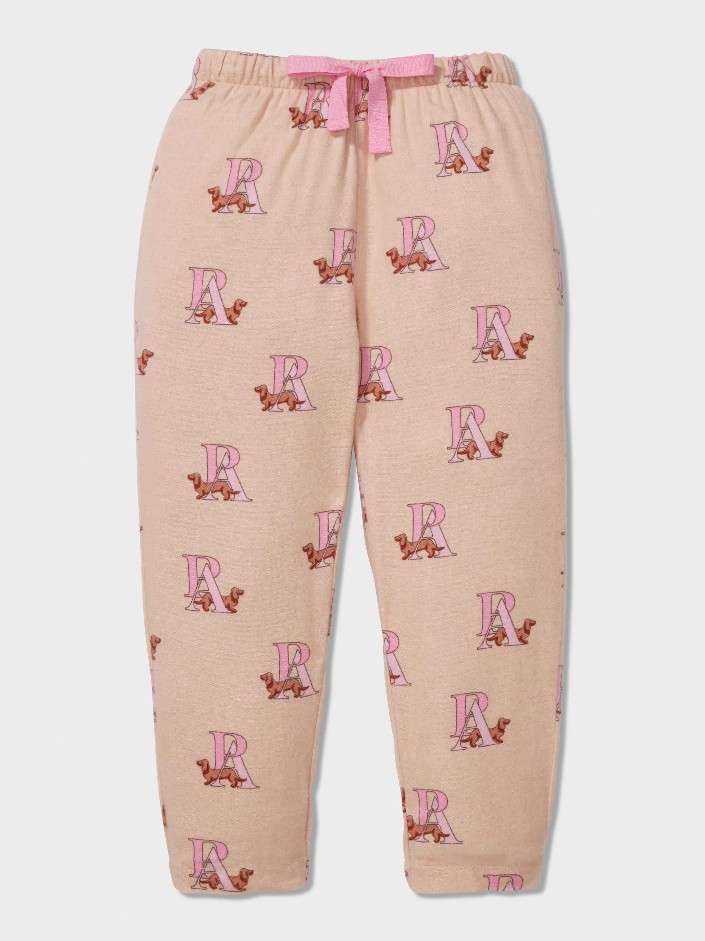 Image for Girls P.A. Logo Long Classic Pj Set from Peter Alexander