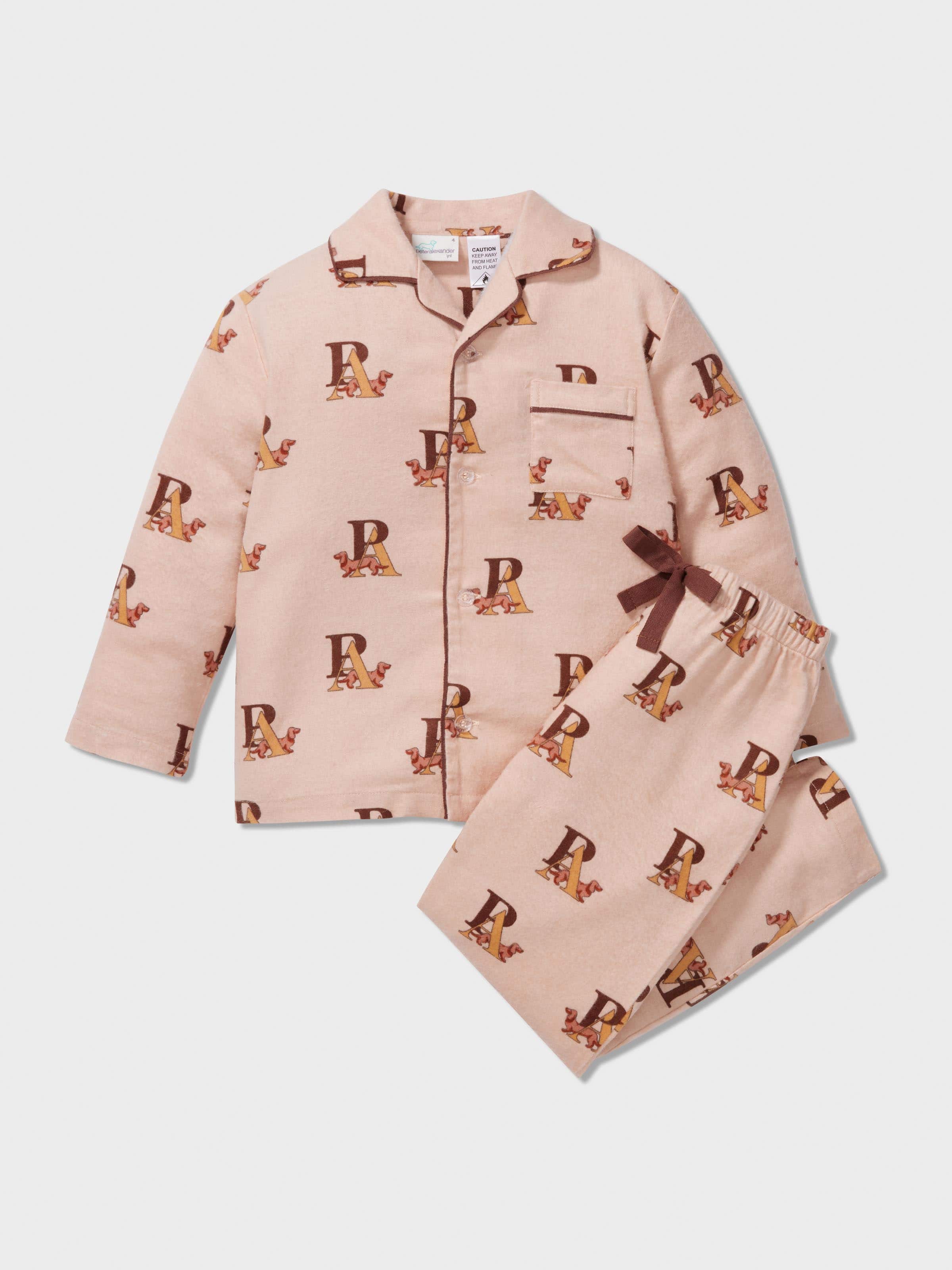 Image for Boys P.A. Logo Long Classic Pj Set from Peter Alexander