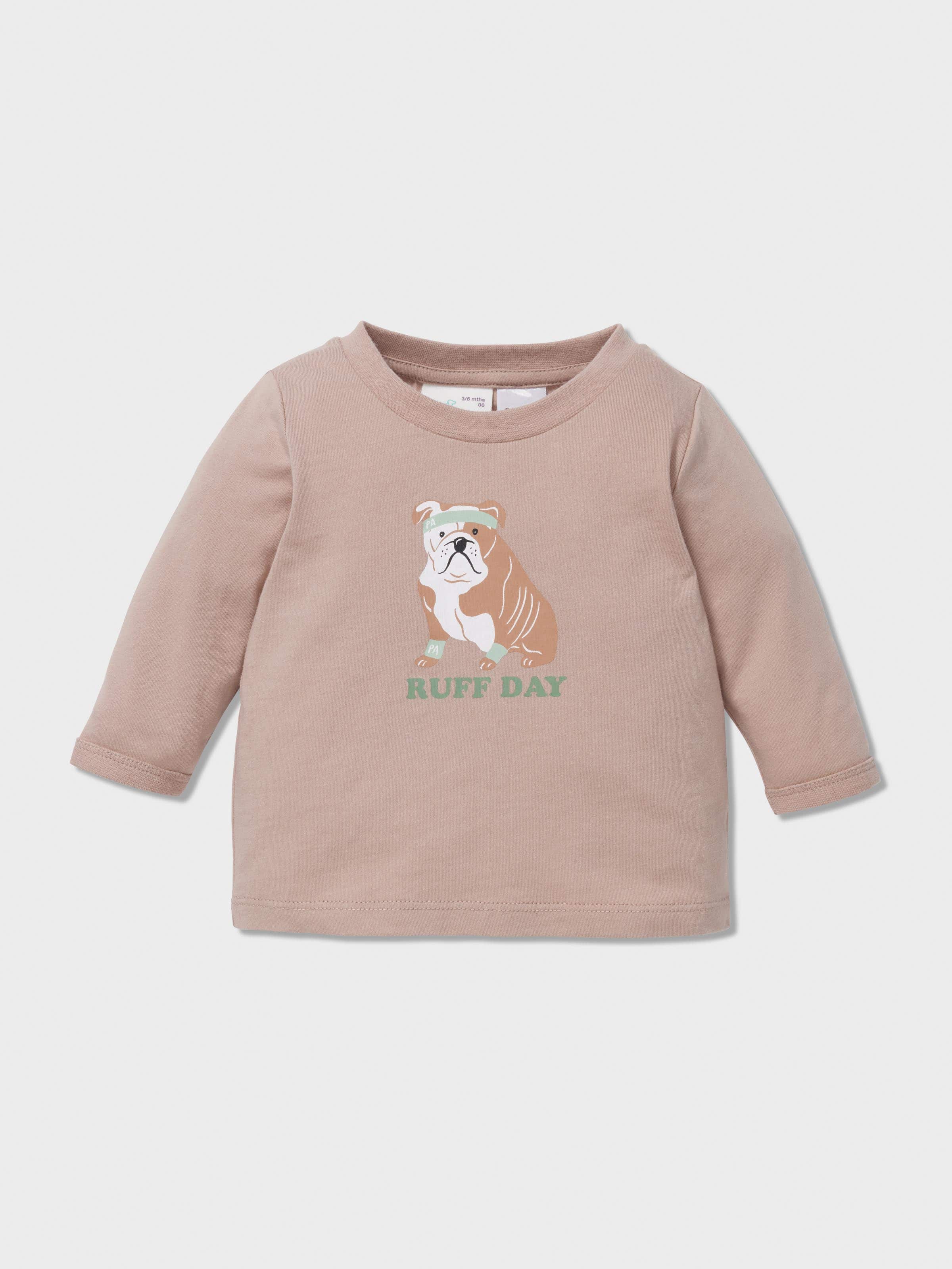 Image for Baby 'Ruff Day' Long Pj Set from Peter Alexander