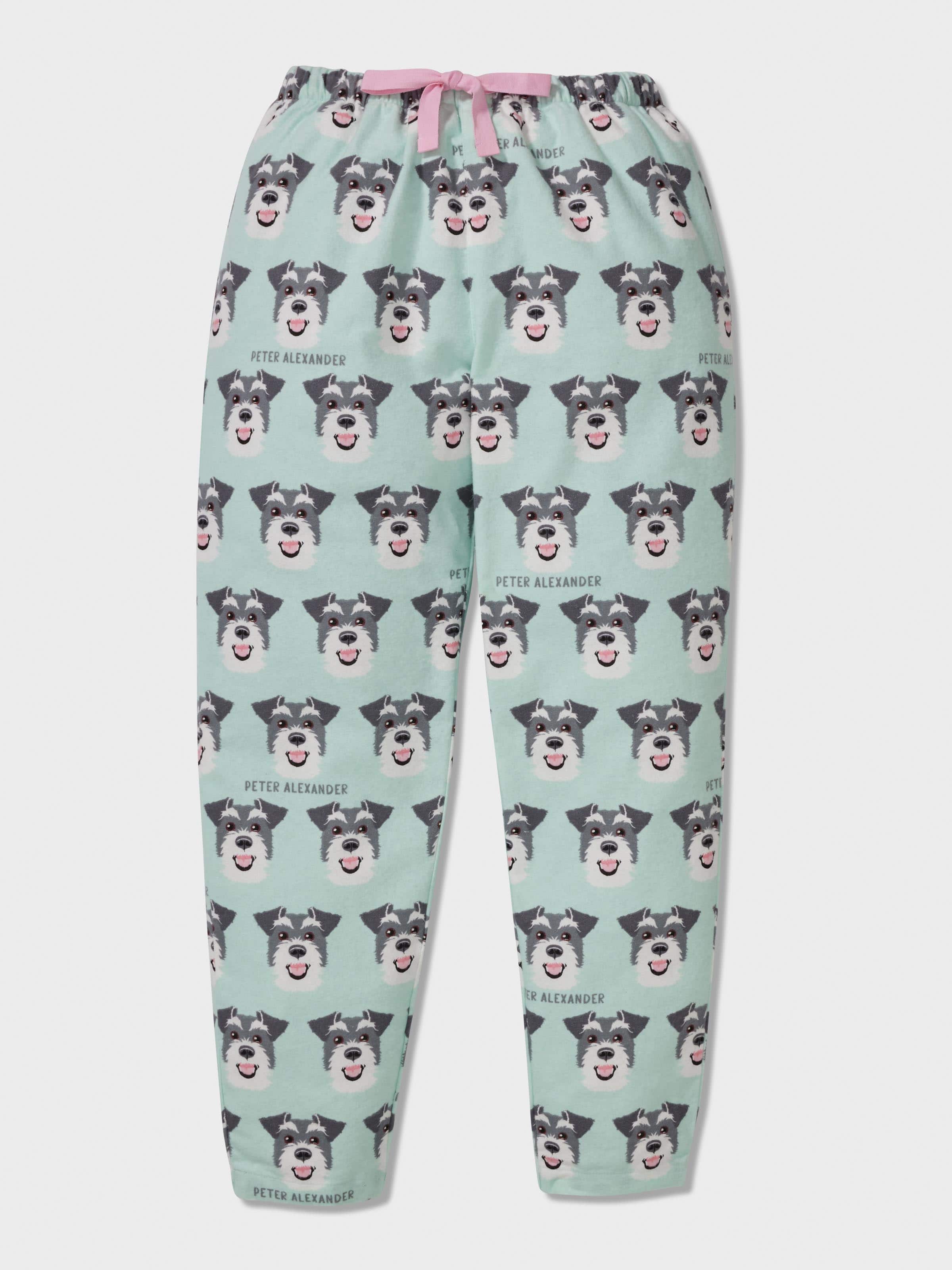 Girls Schnauzer Long Pj Set