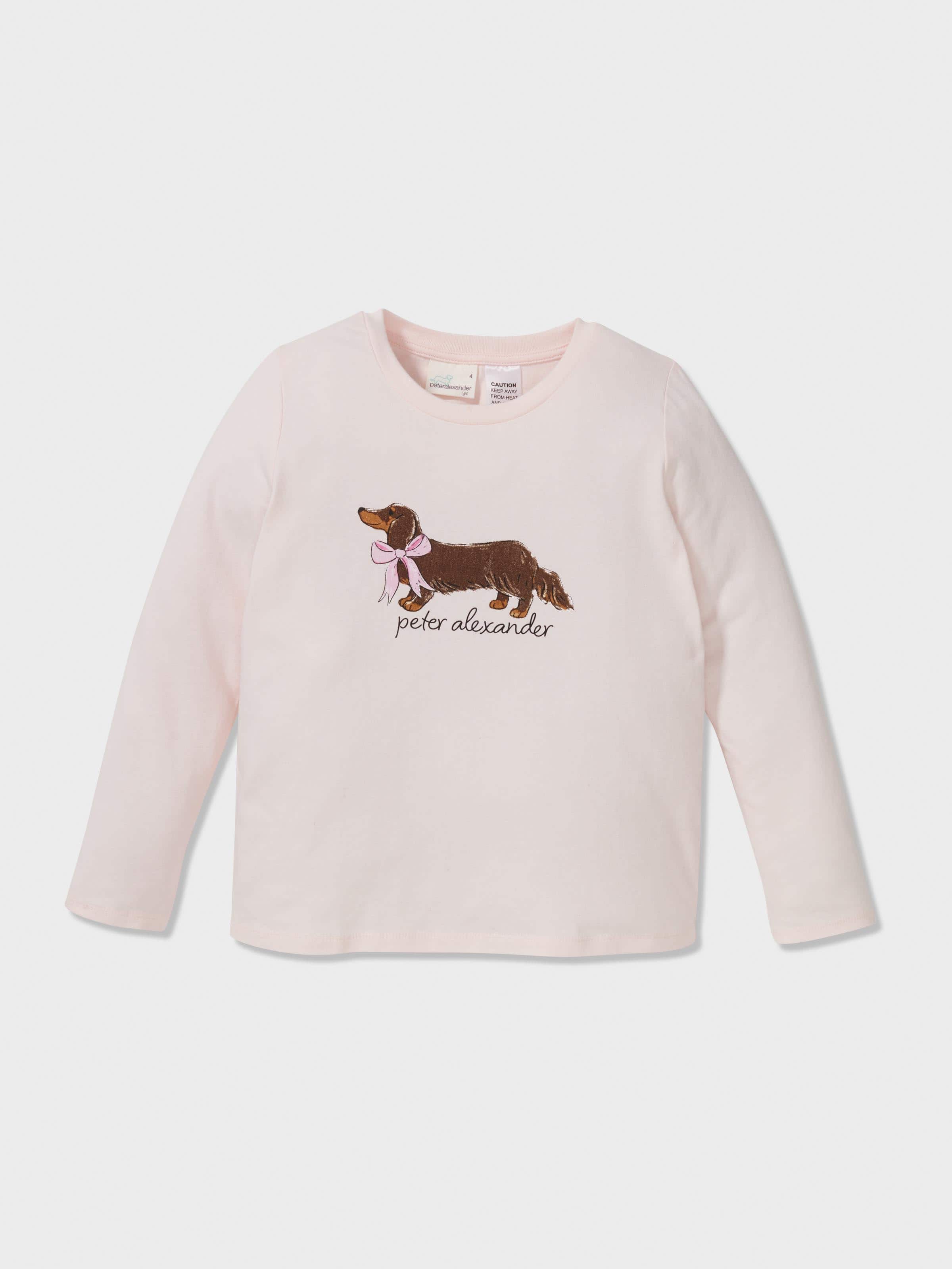 Image for Jnr Girls Penny Bow Pj Set from Peter Alexander
