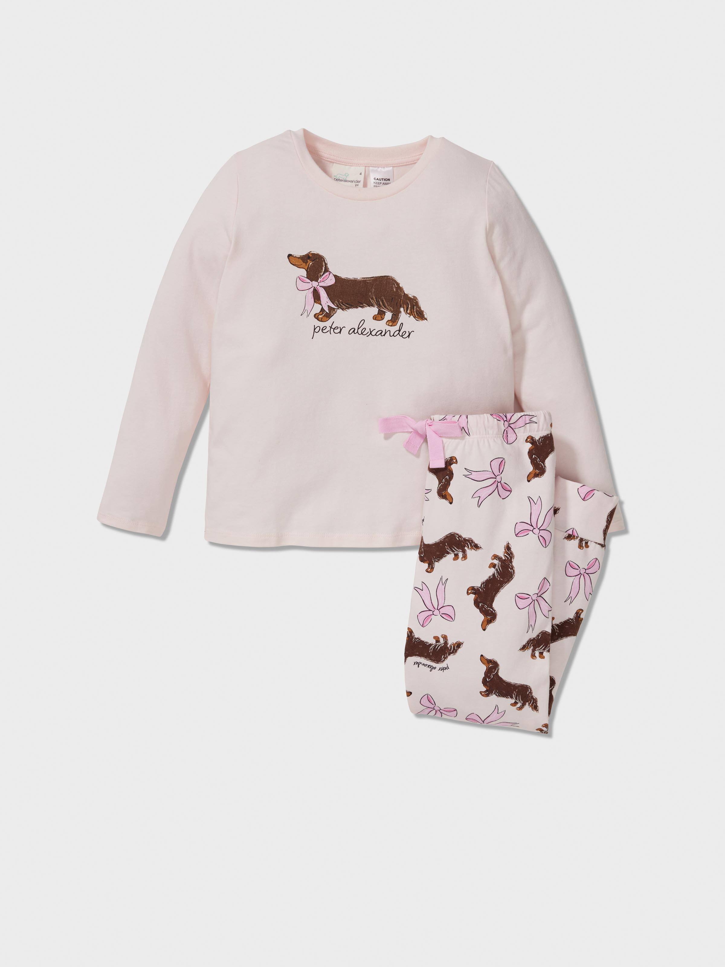 Image for Jnr Girls Penny Bow Pj Set from Peter Alexander