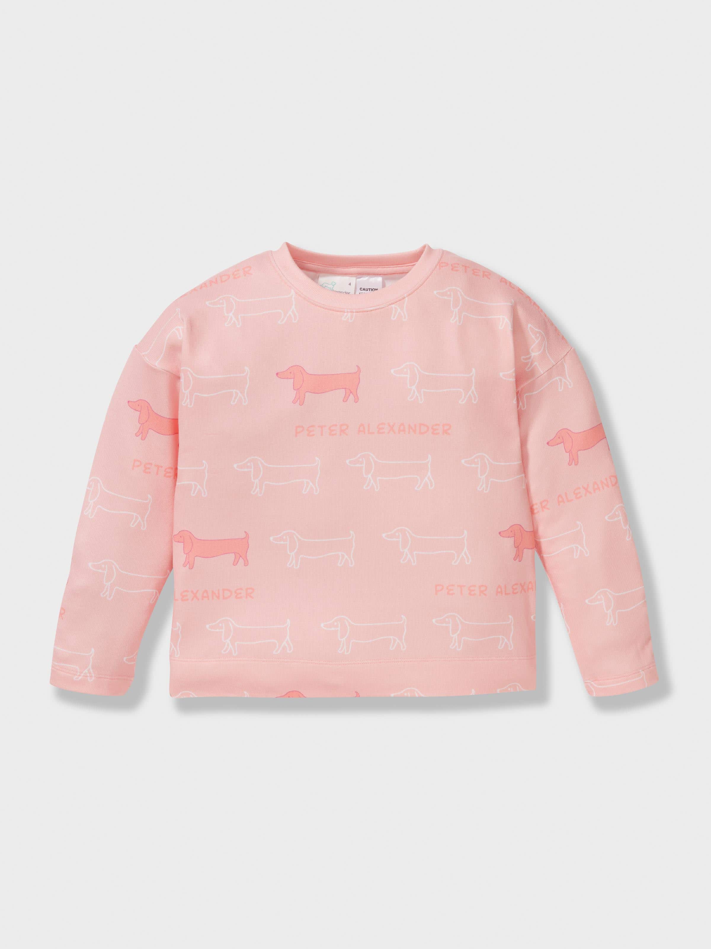 Image for Girls Melon Penny Print Pj Set from Peter Alexander