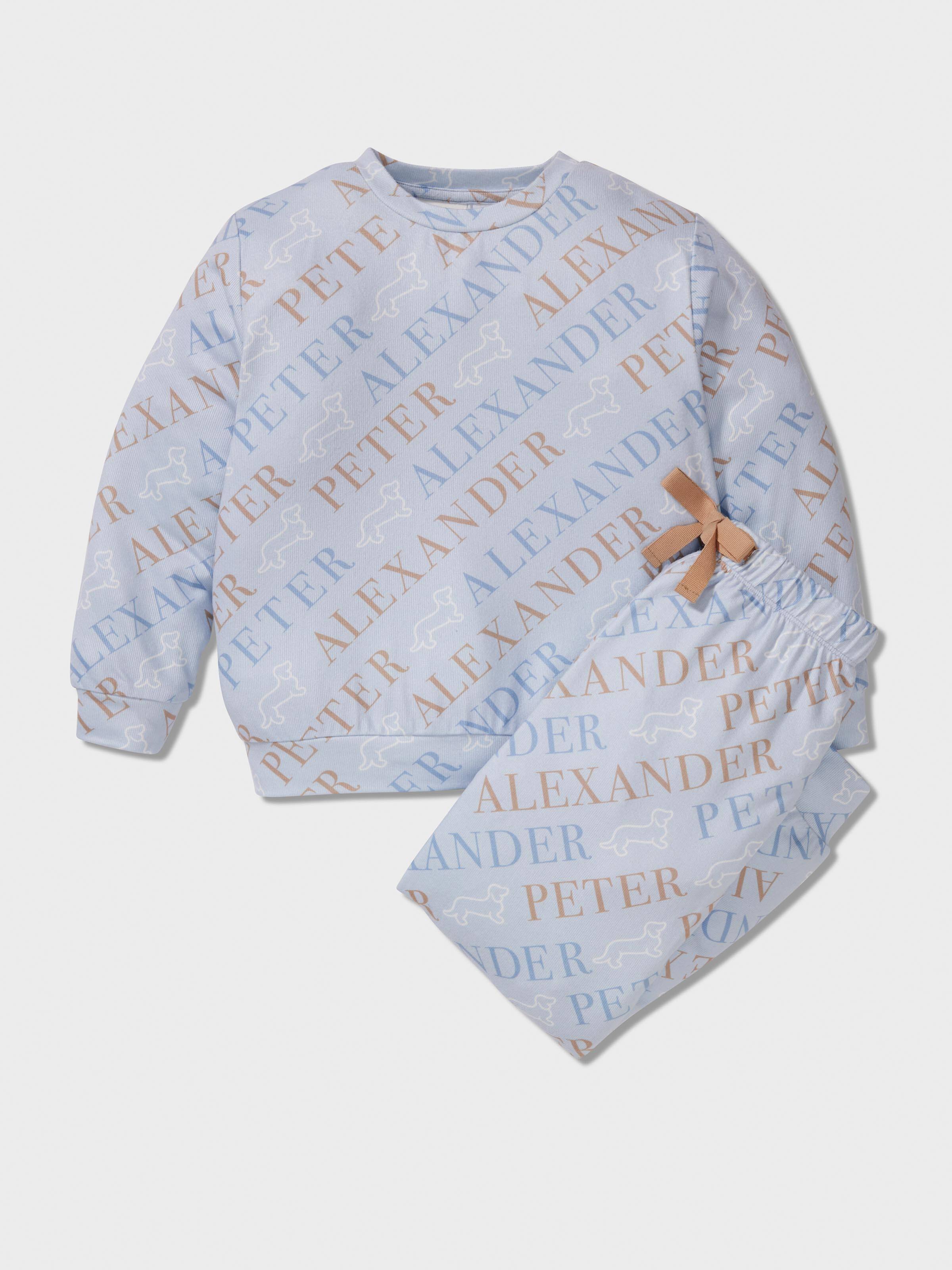 Boys Heritage Logo Pj Set
