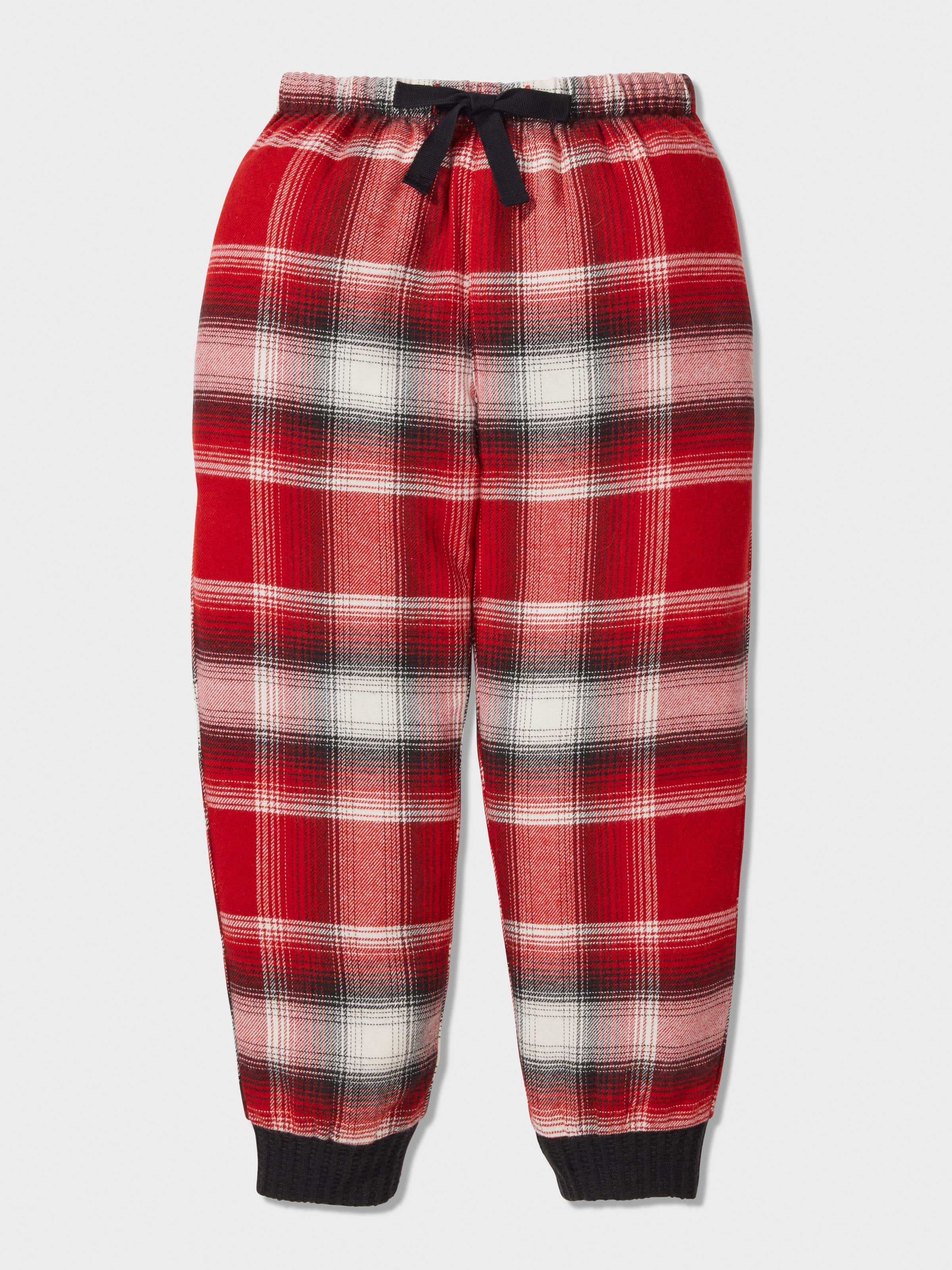 Image for Jnr Boys Red Check Long Pj Set from Peter Alexander