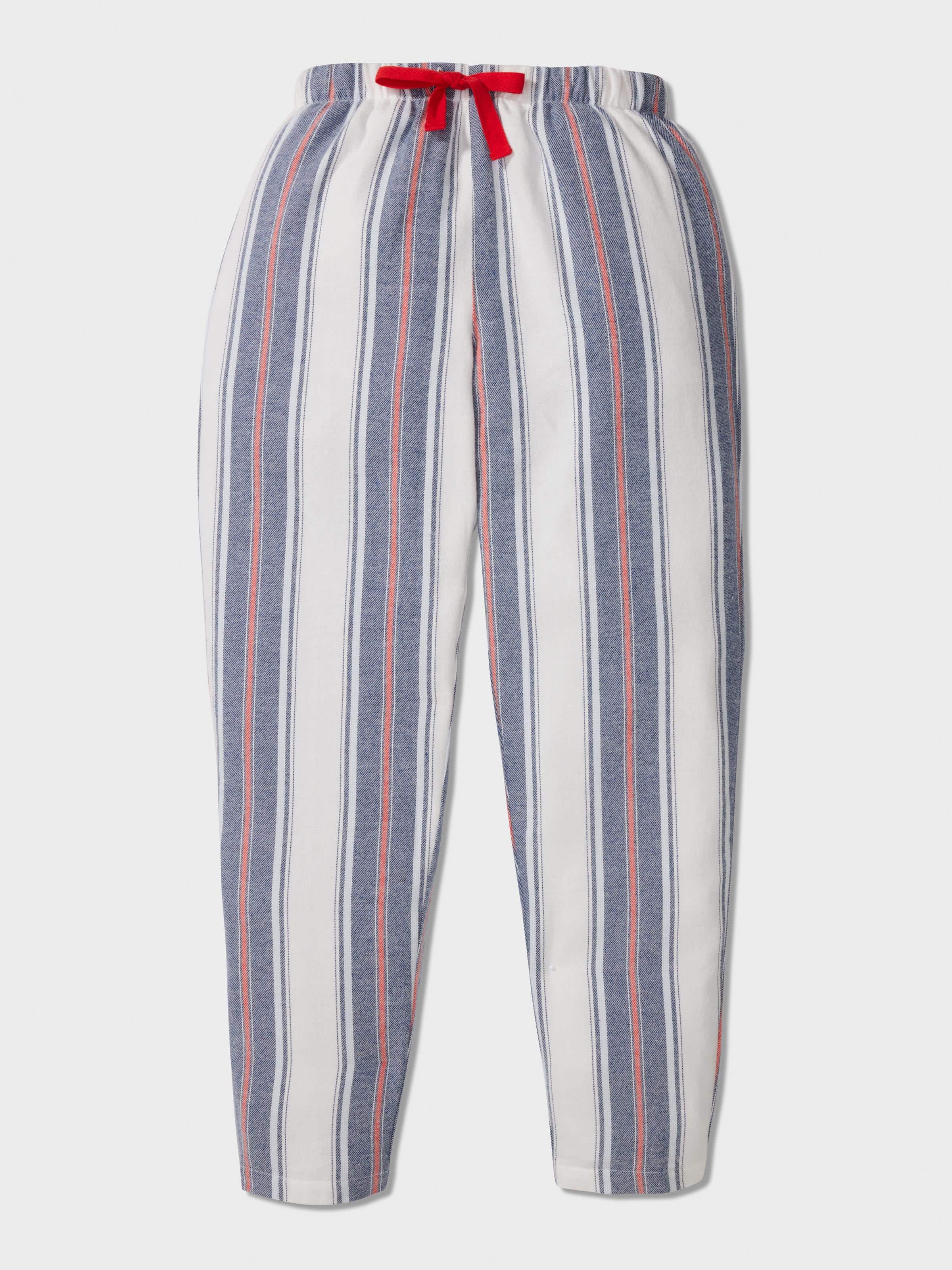 Boys Stripe Flannelette Long Pj Set