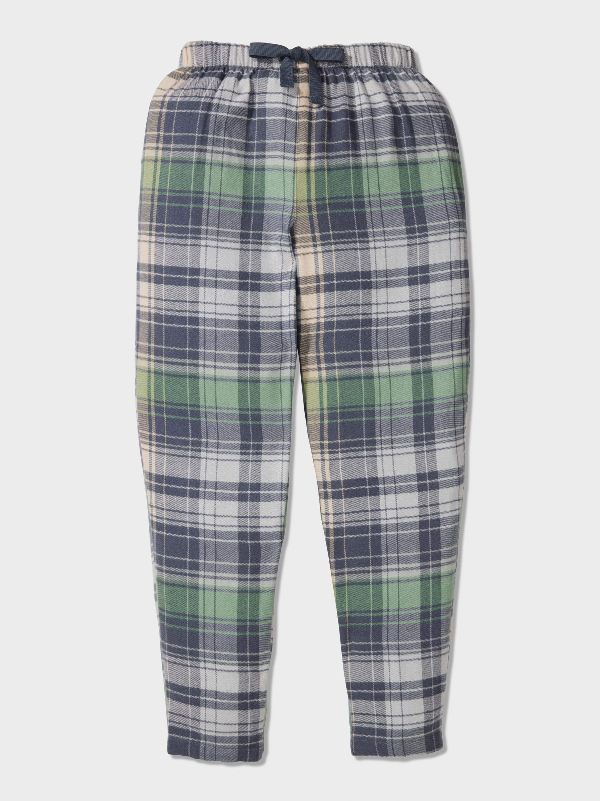 Boys Cowboy Check Long Classic Pj Set