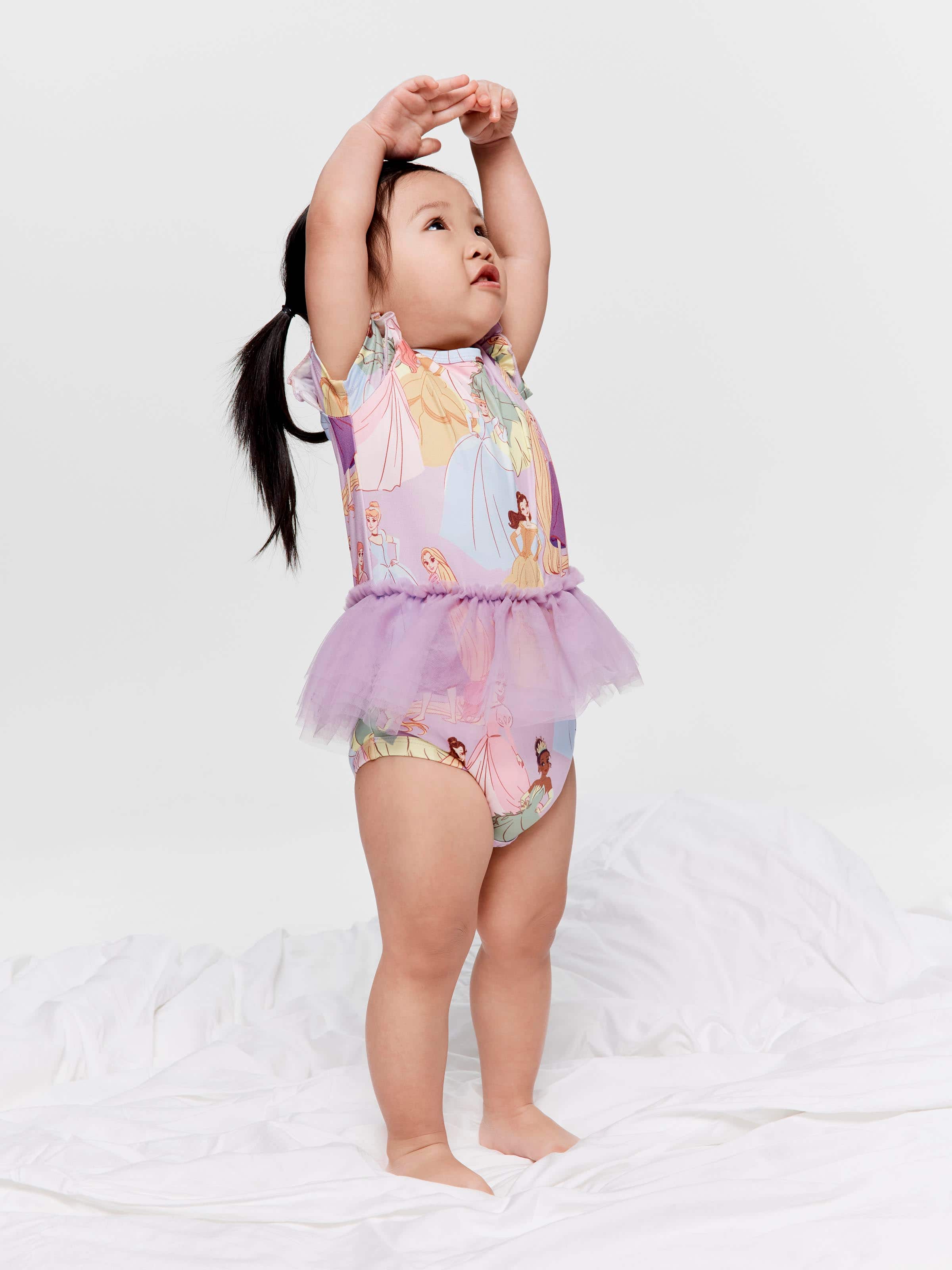 Baby Girl Disney Princess Romper