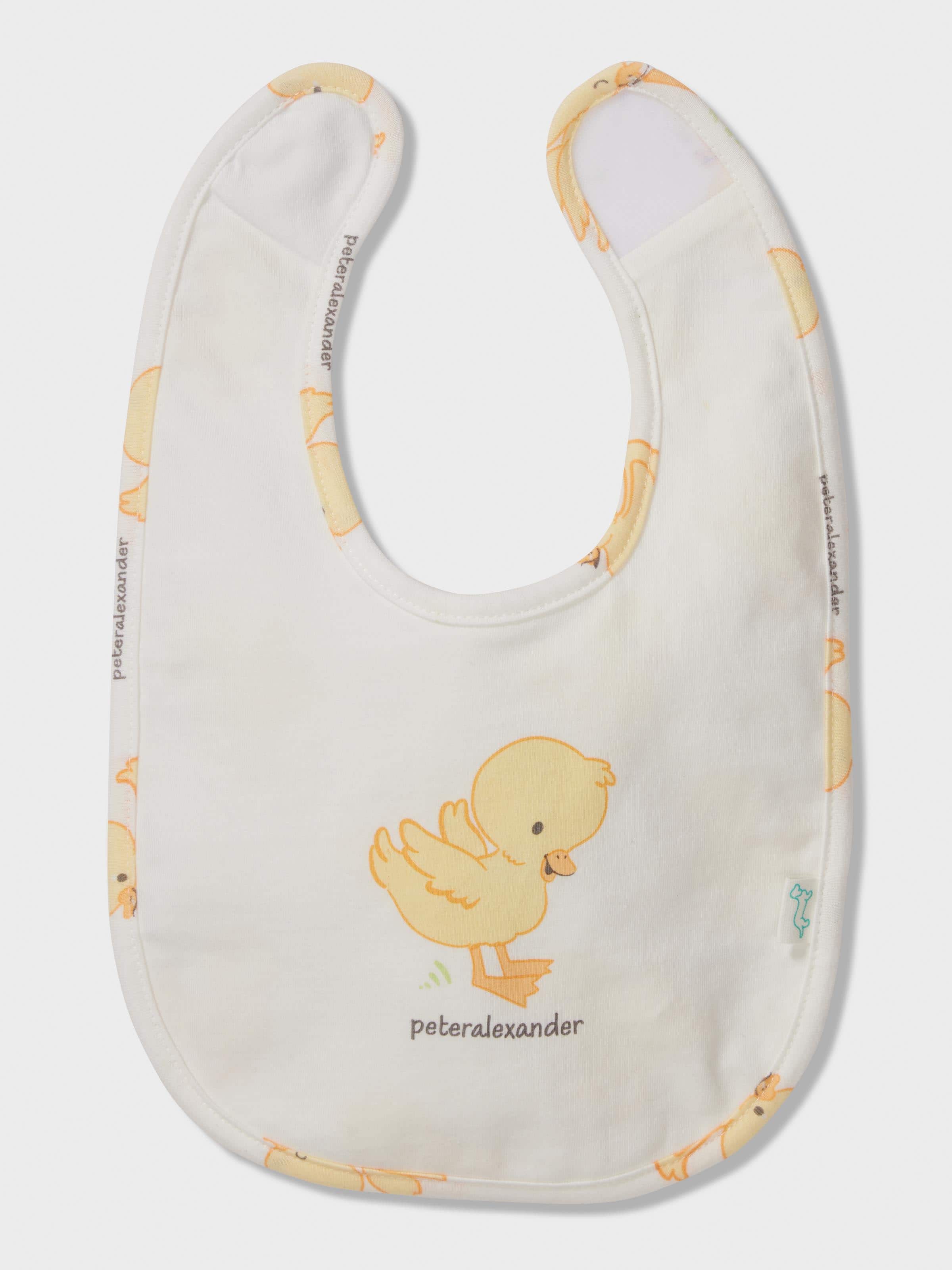Baby Organic Duckling Bib