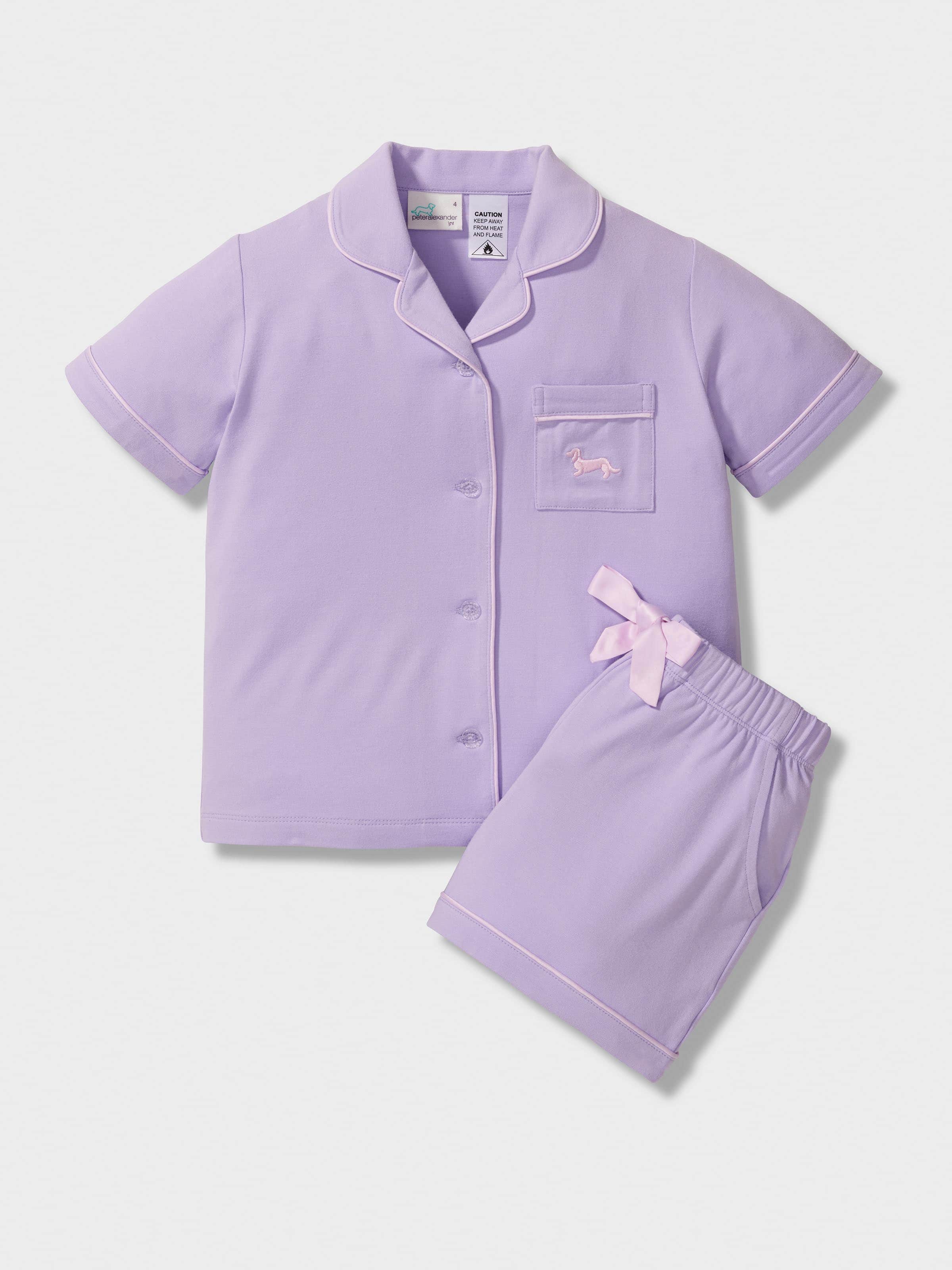 Pyjama Set Aqua Peter Alexander Childrens Pjs Christmas Summer Pjs