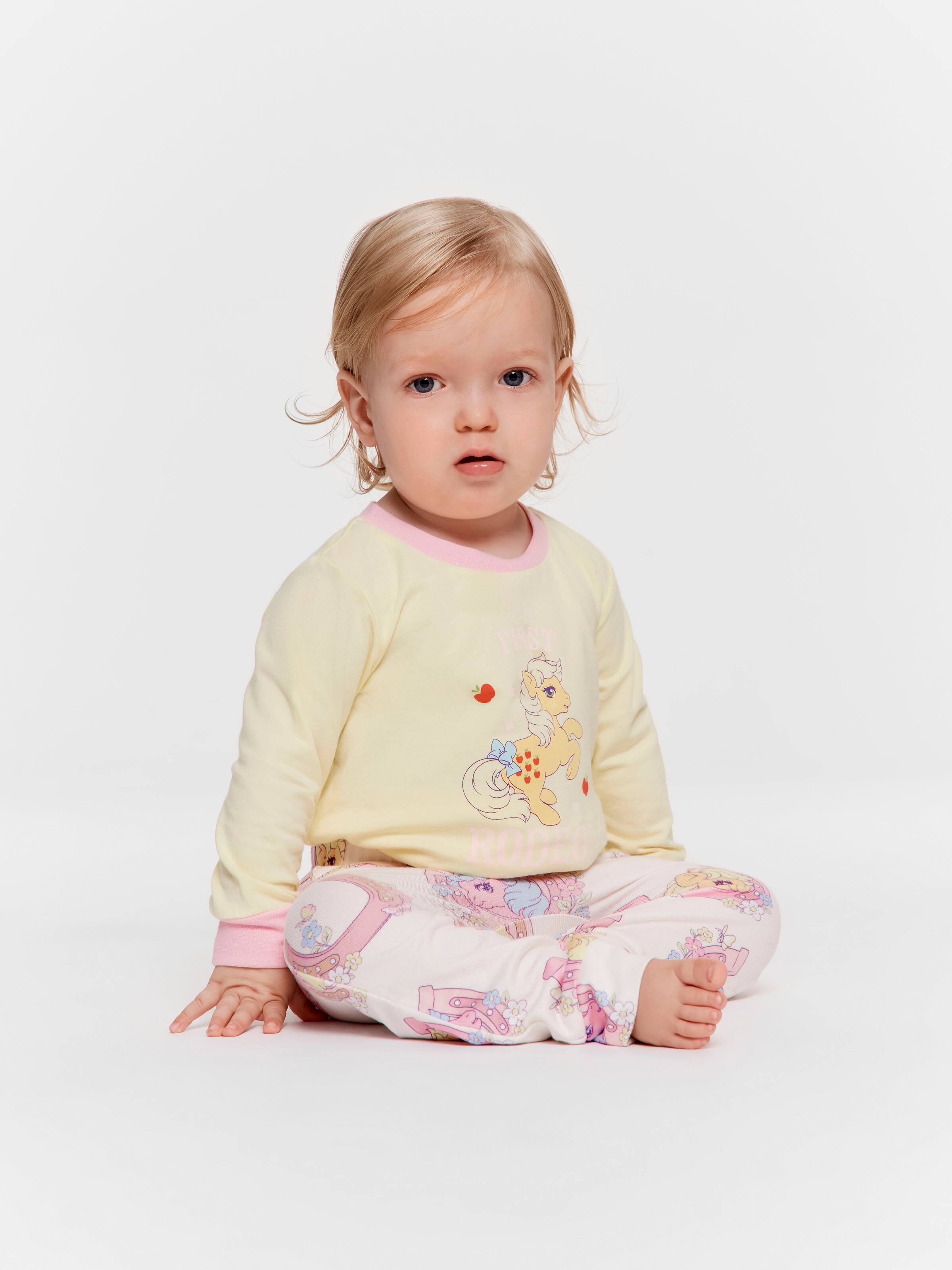 Baby My Little Pony Plush Long Pj Set