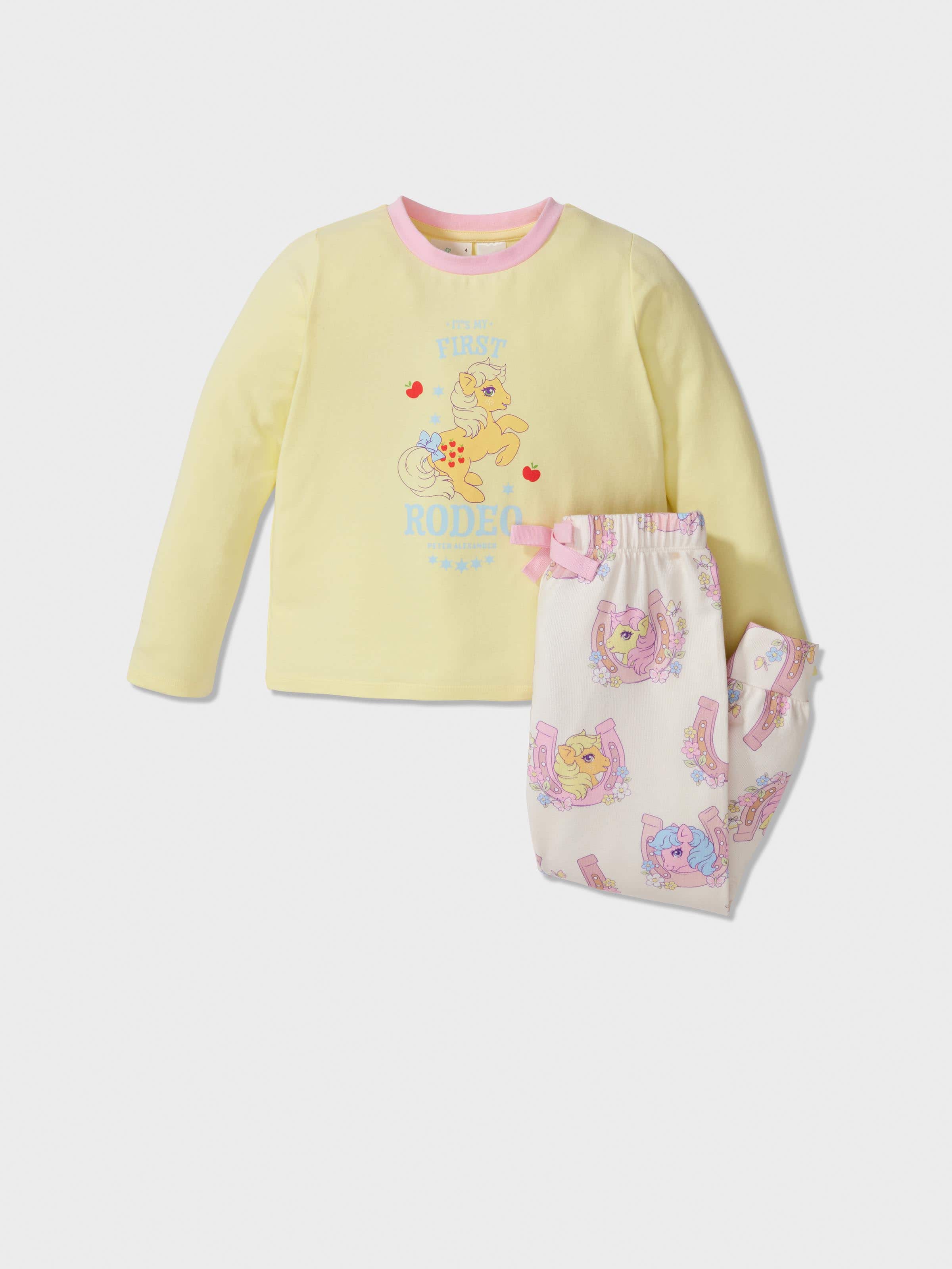 Jnr Girls My Little Pony Plush Long Pj Set