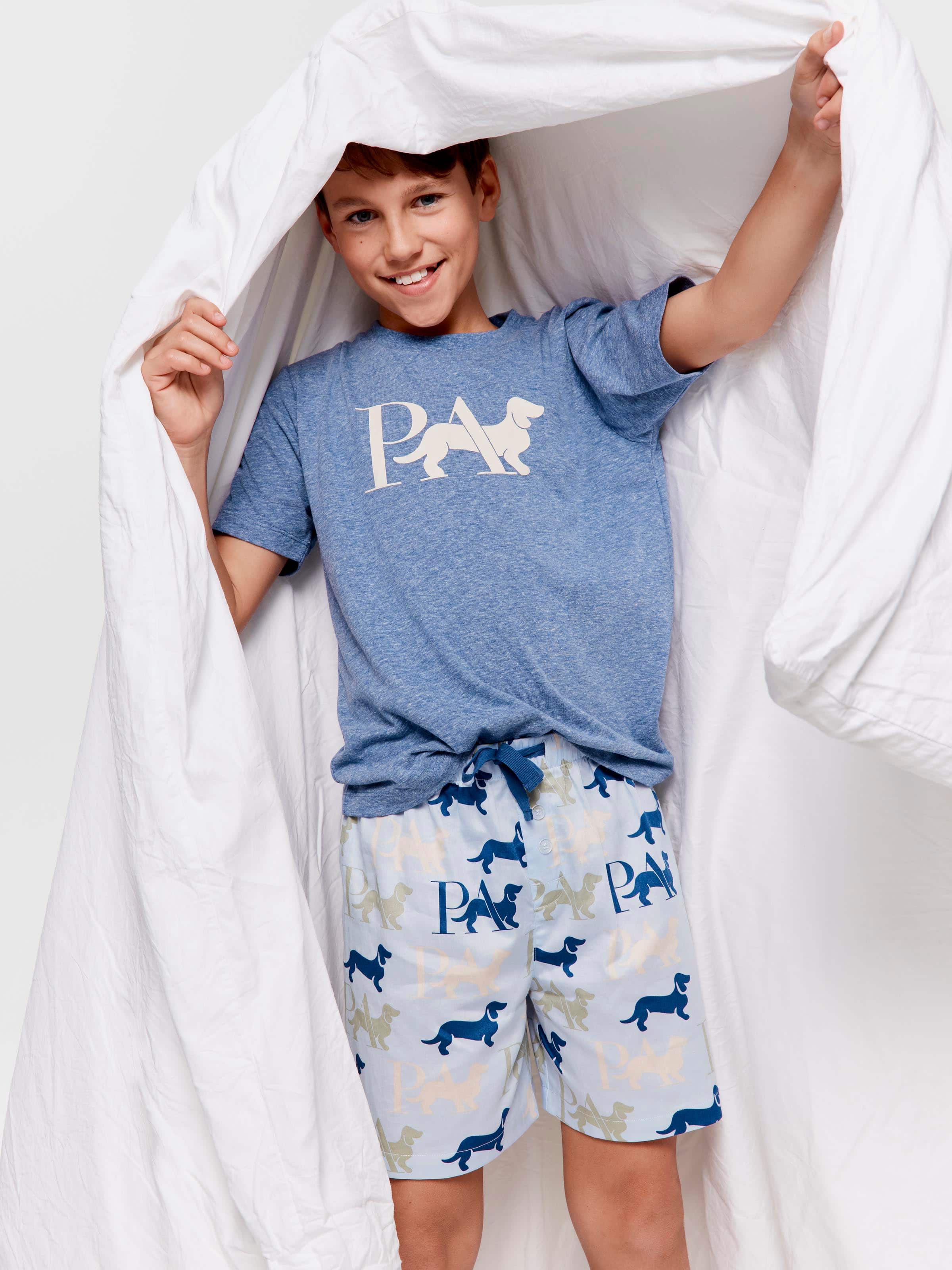 Boys Penny Short Pj Set
