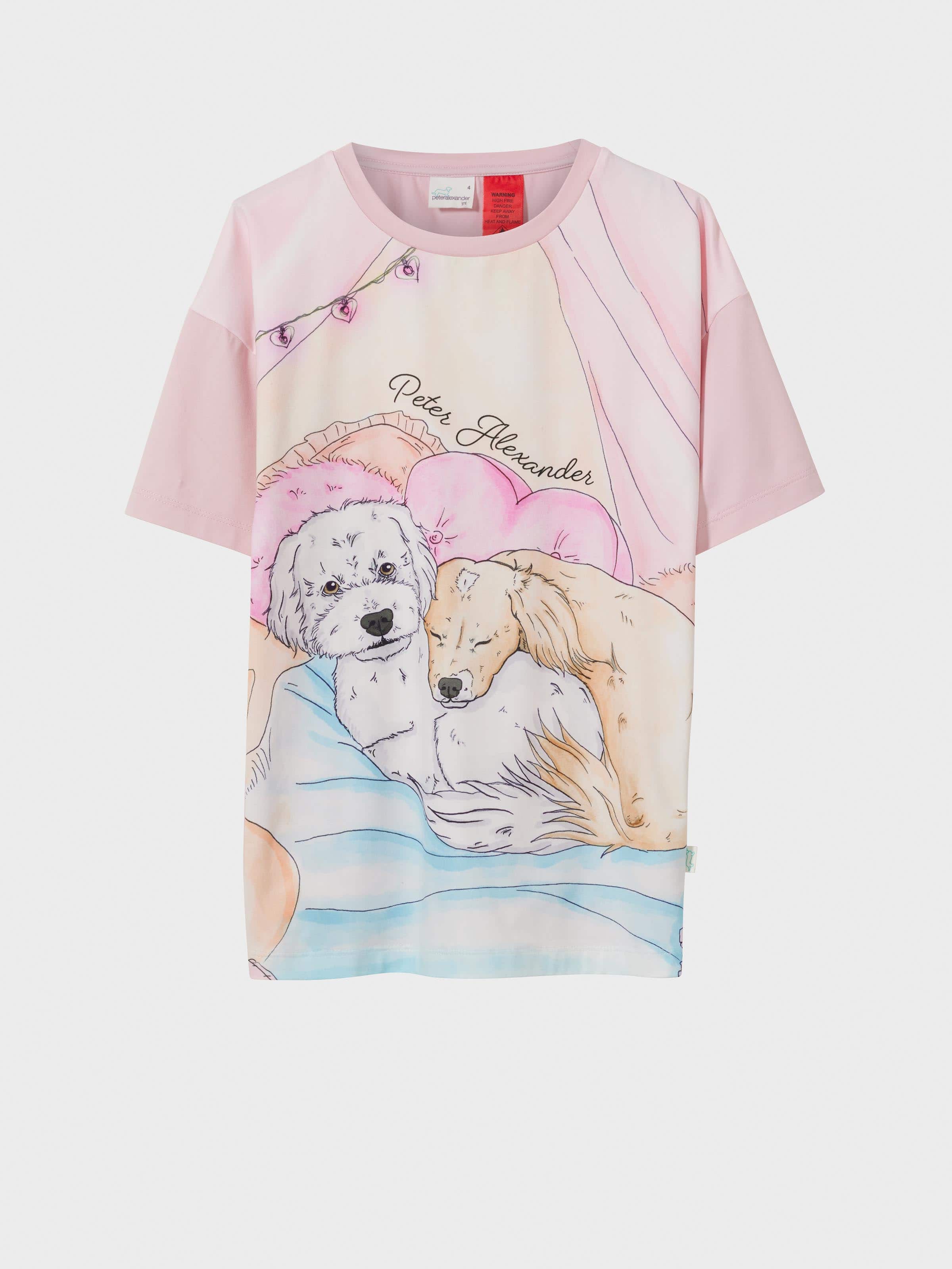 Jnr Girls Sleepy Dogs Nightie
