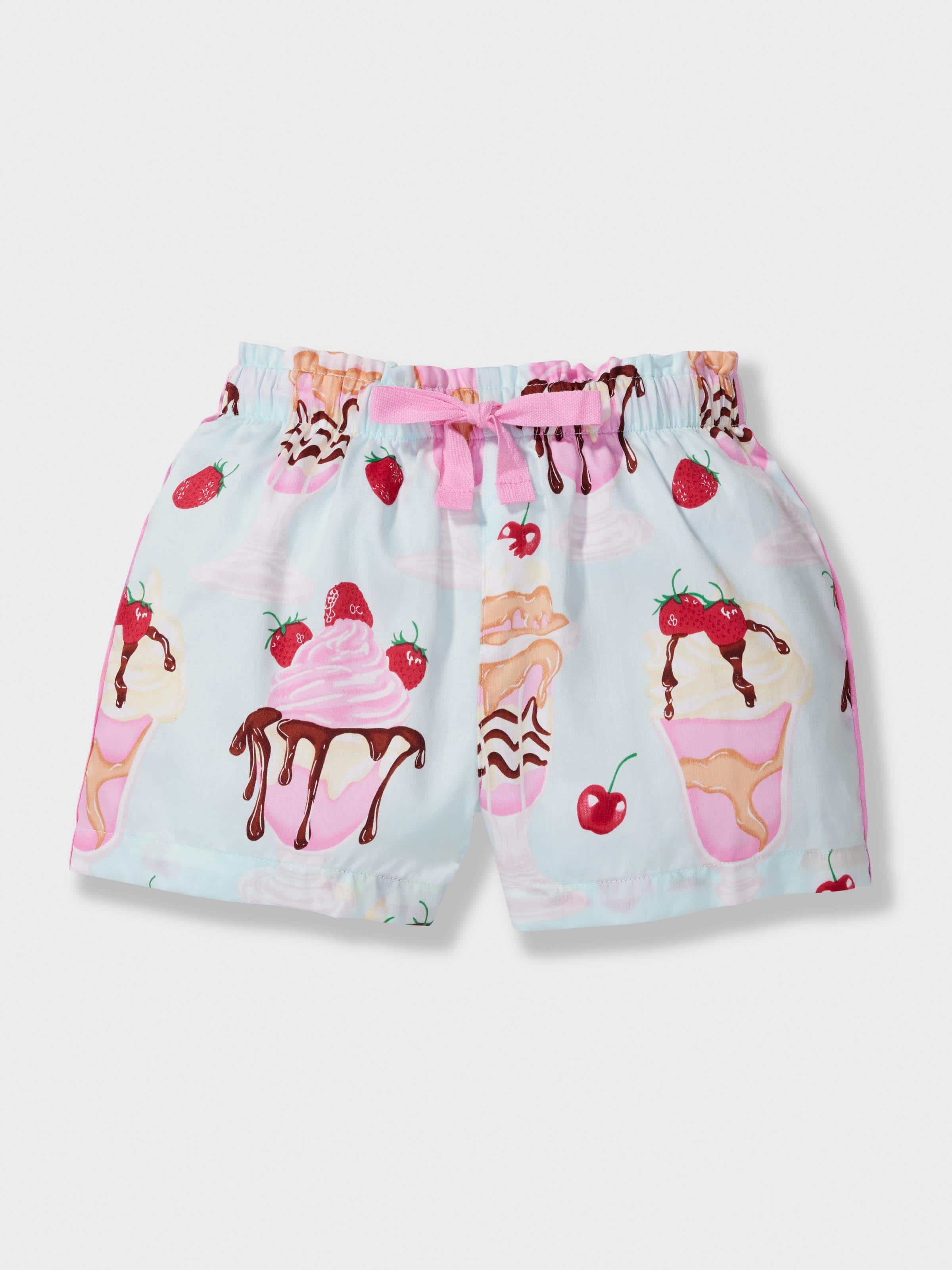 Girls Ice-Cream Sundae Short Pj Set