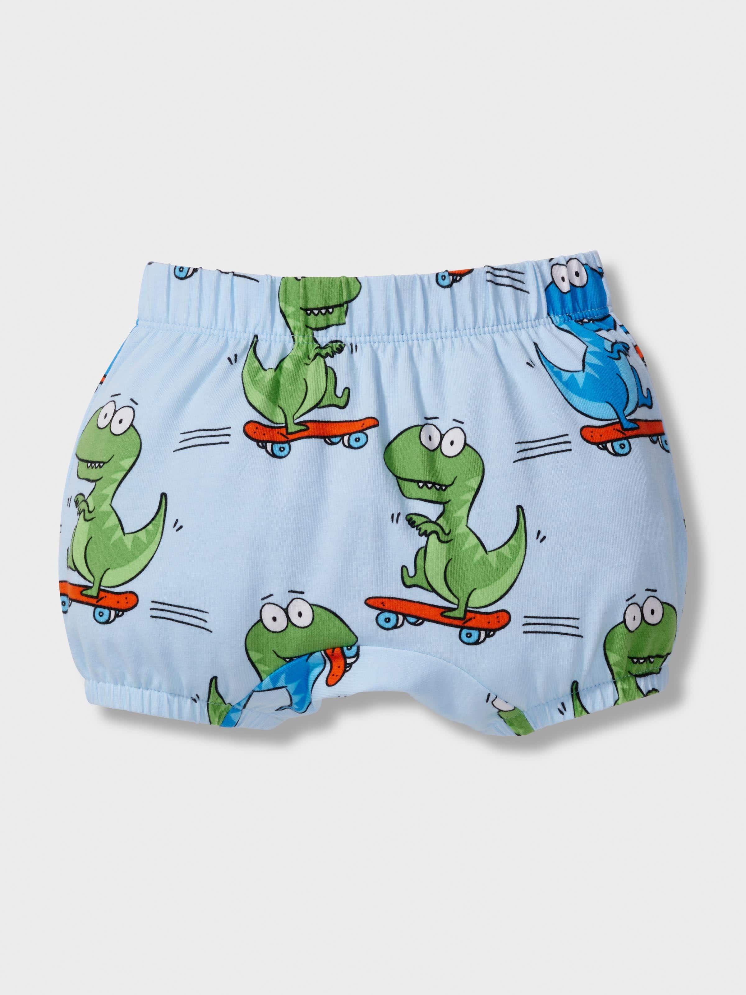 Baby Dino-Skater Short Pj Set