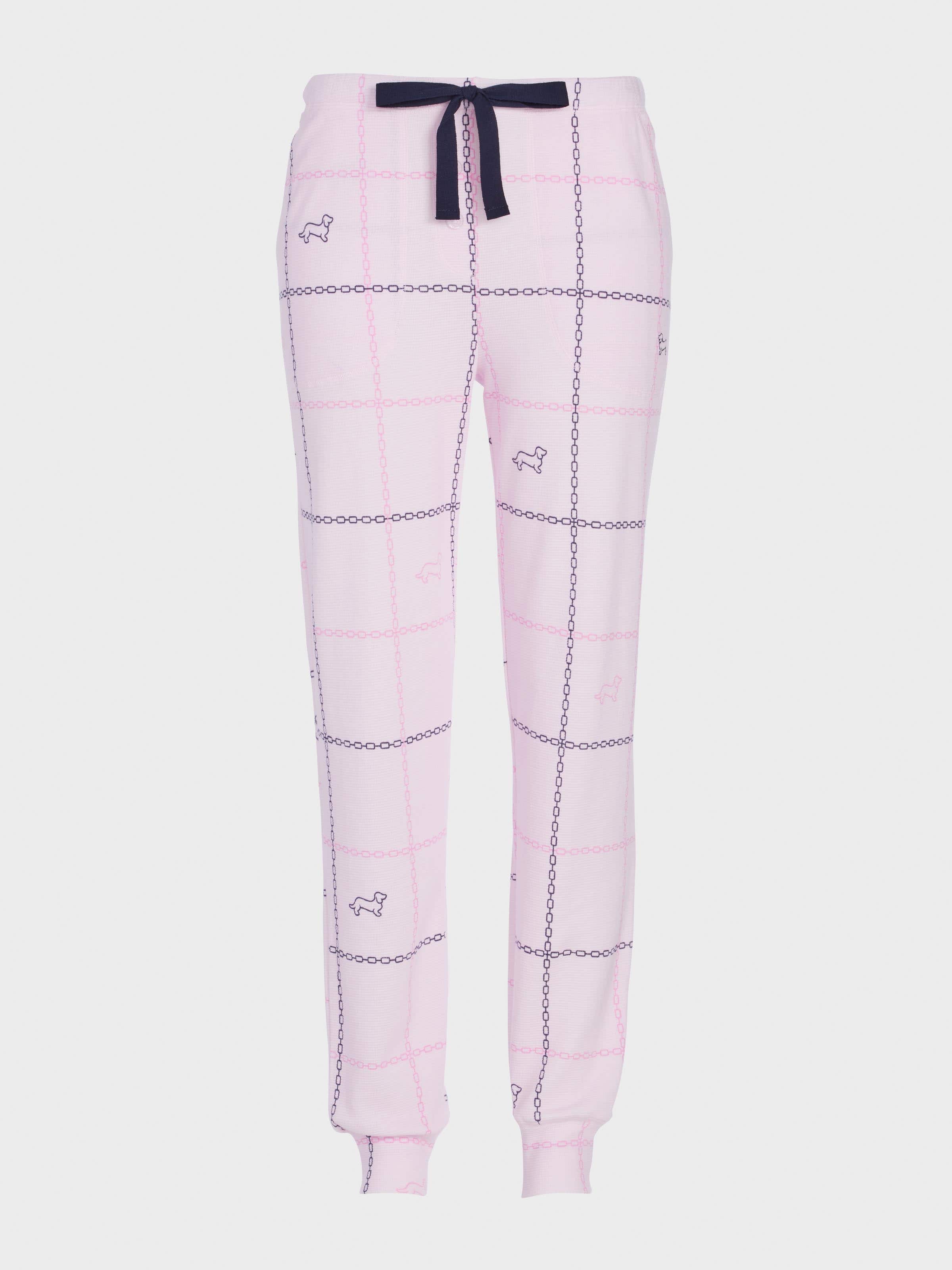 Image for Pink Windowpane Easy Pj Pant from Peter Alexander
