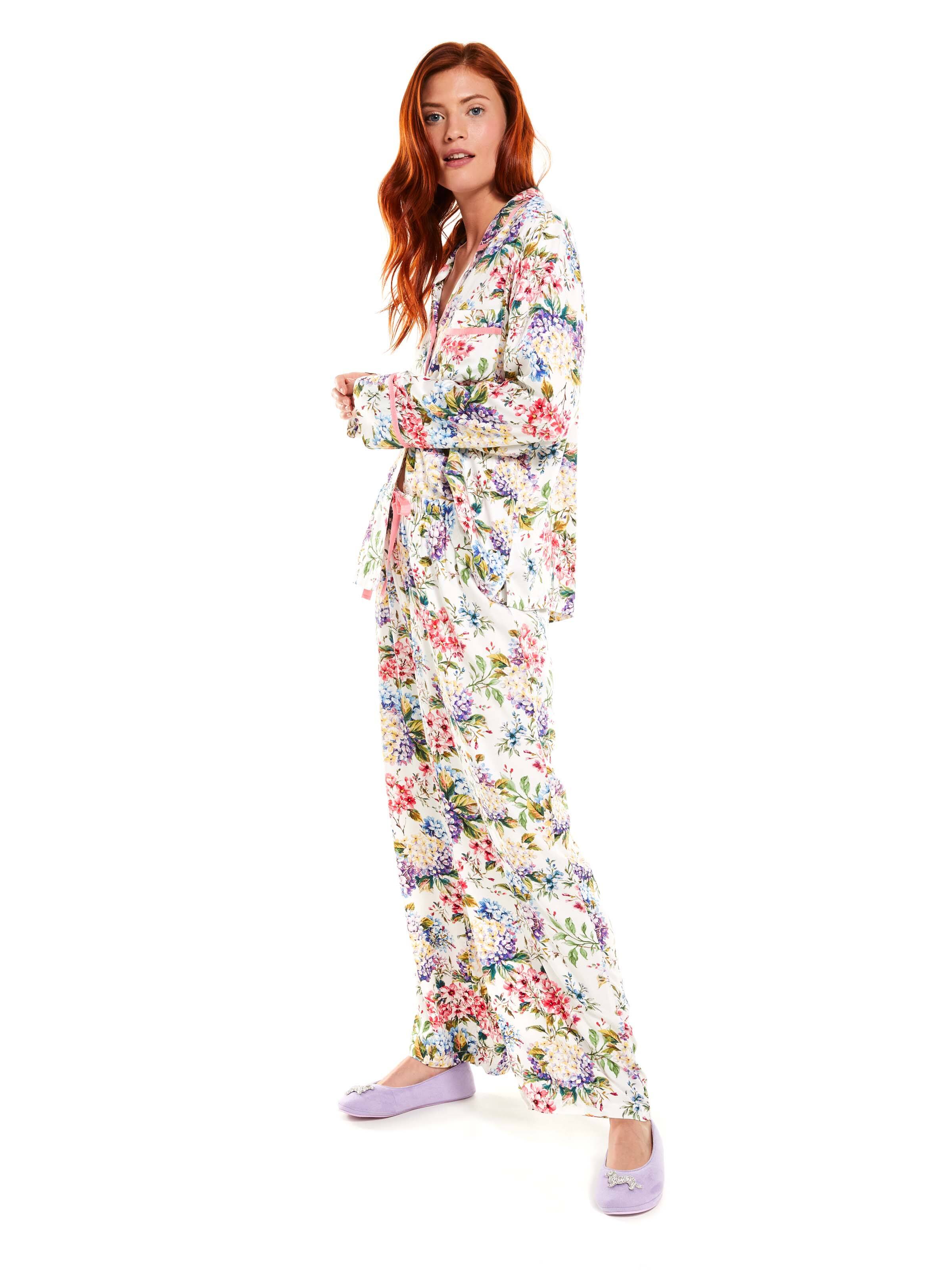 Botanic Floral Long Sleeve Pj Set