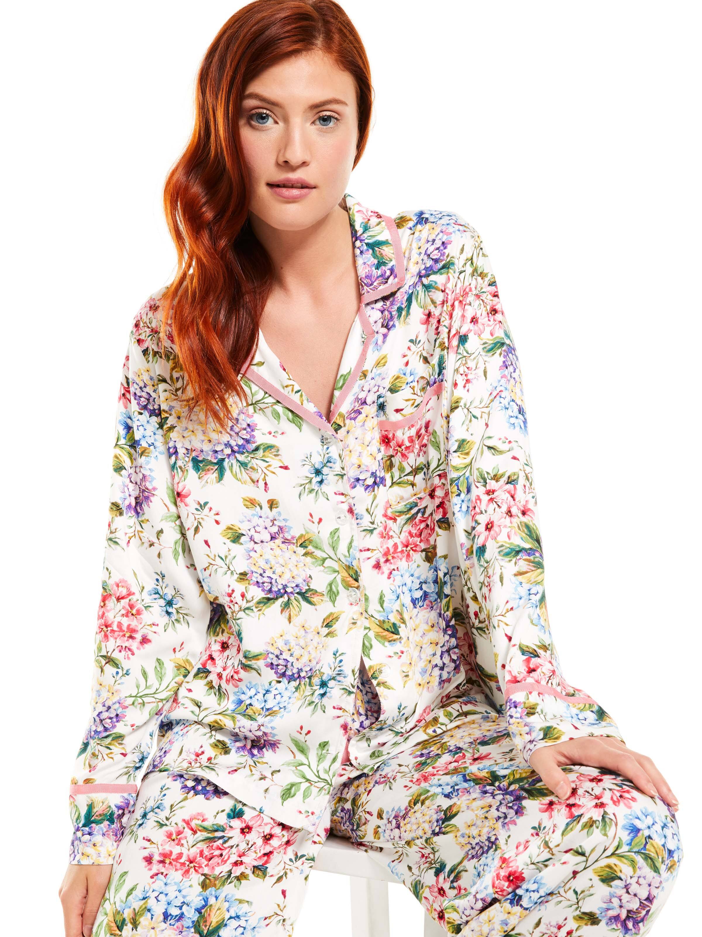 Botanic Floral Long Sleeve Pj Set