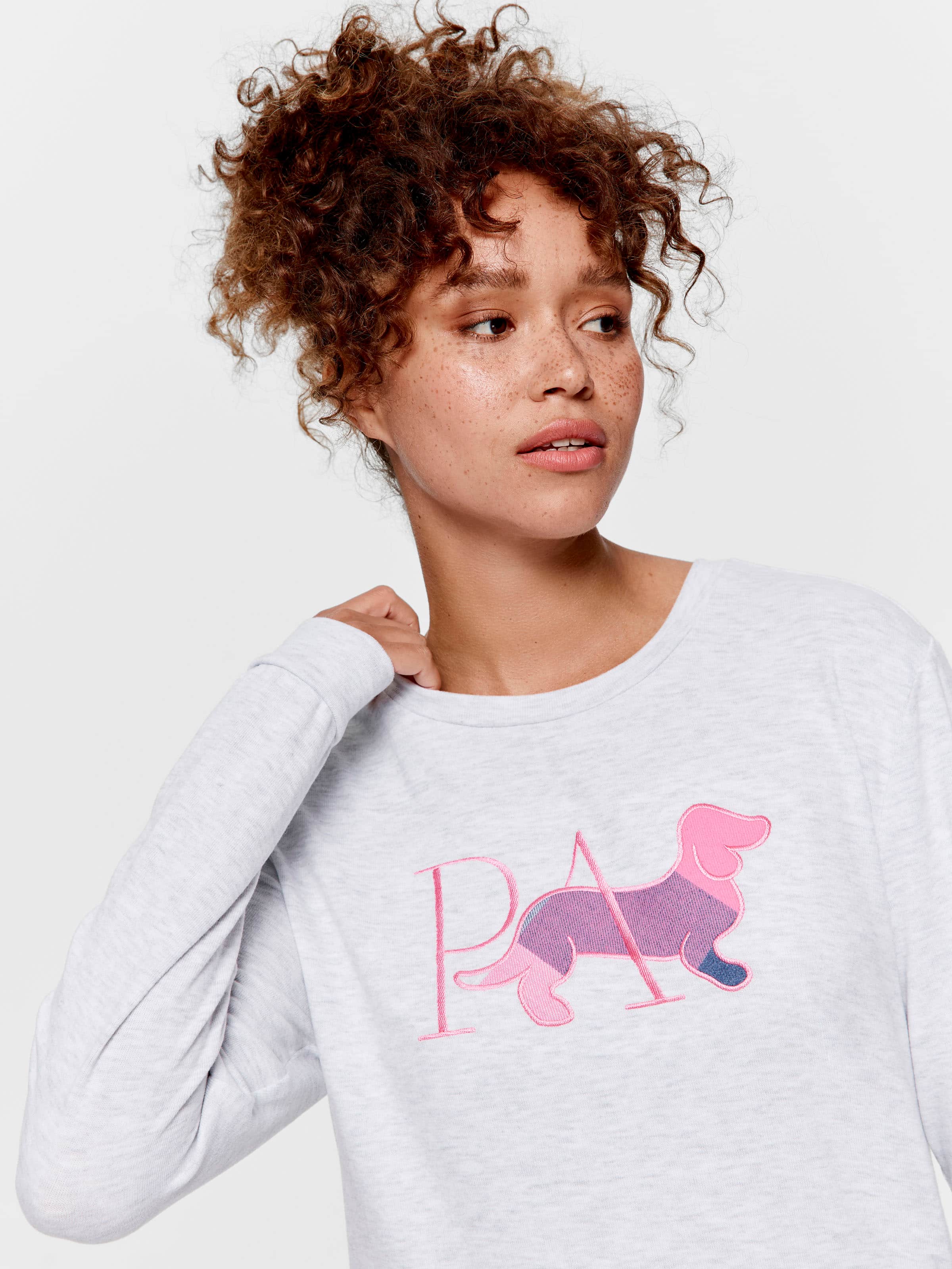 Image for Buffalo Check Logo Sweater from Peter Alexander