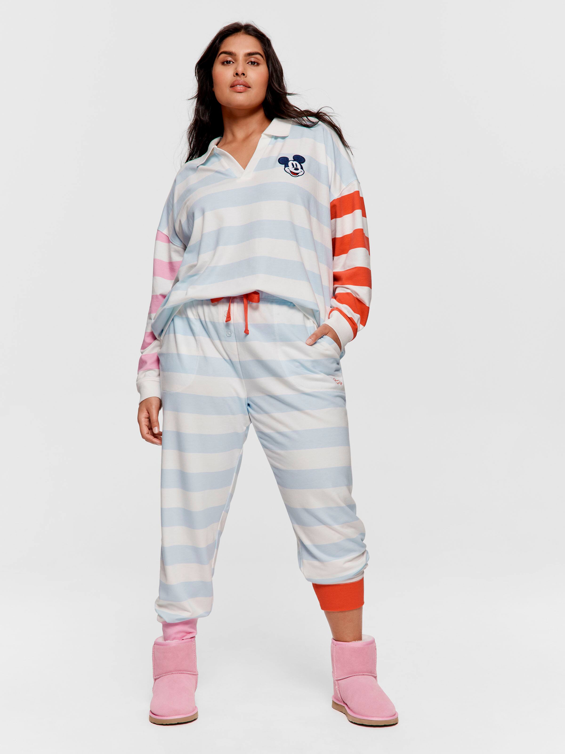Image for P.A. Plus Pastel Stripe Easy Pj Pant from Peter Alexander