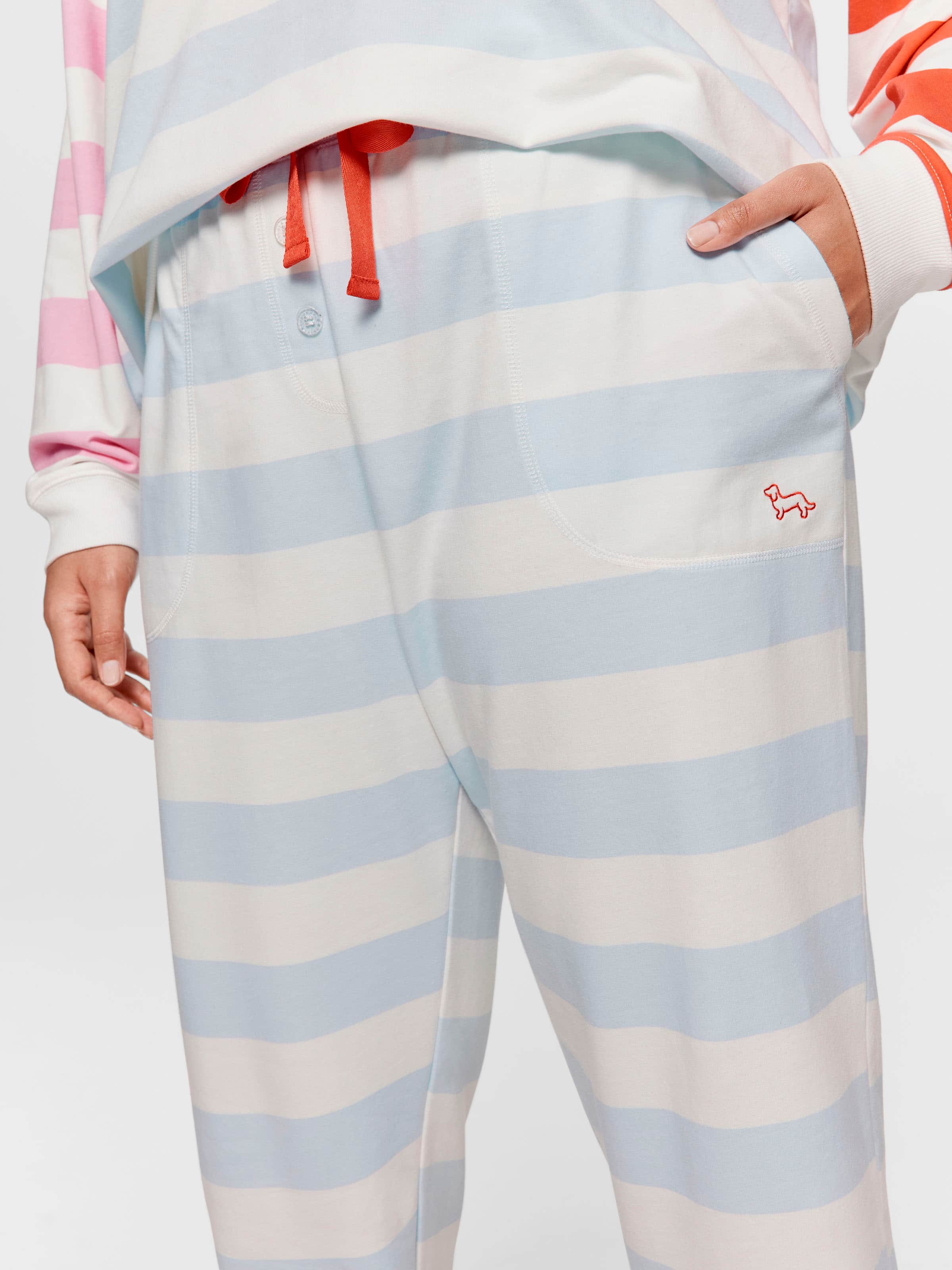 P.A. Plus Pastel Stripe Easy Pj Pant