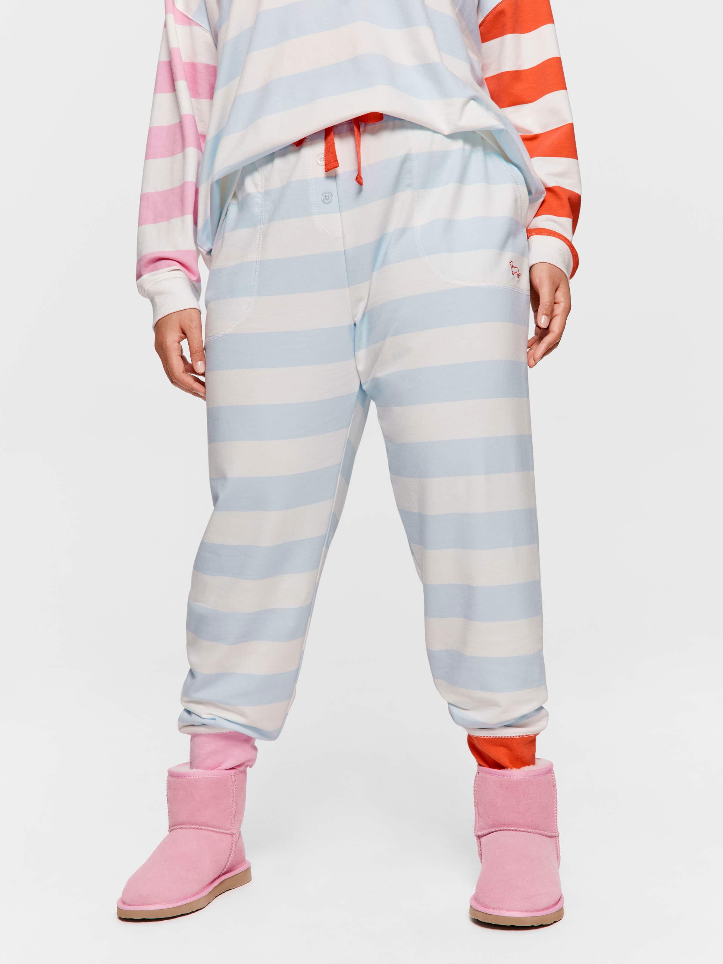 P.A. Plus Pastel Stripe Easy Pj Pant
