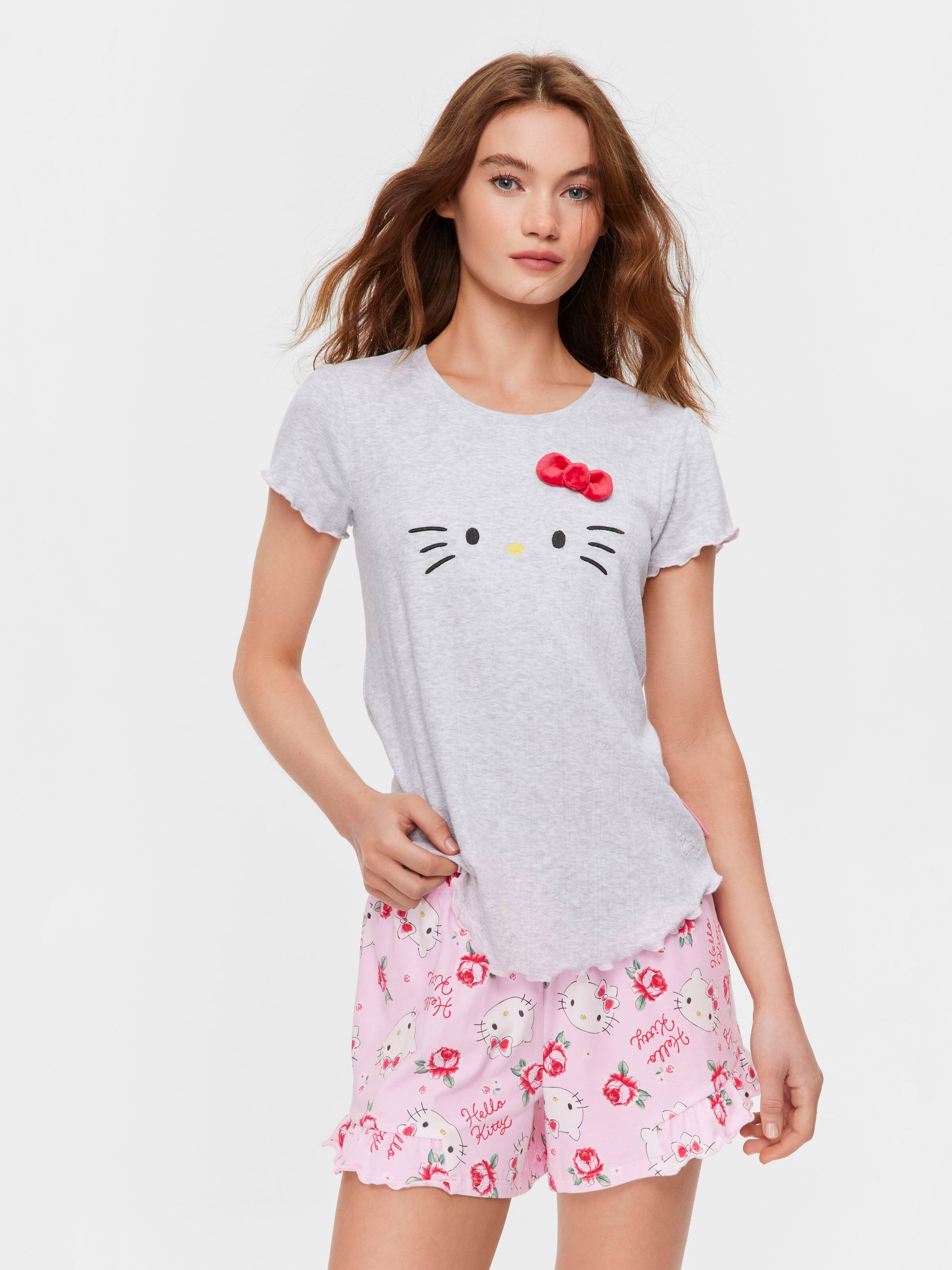 Hello Kitty Pointelle Tee
